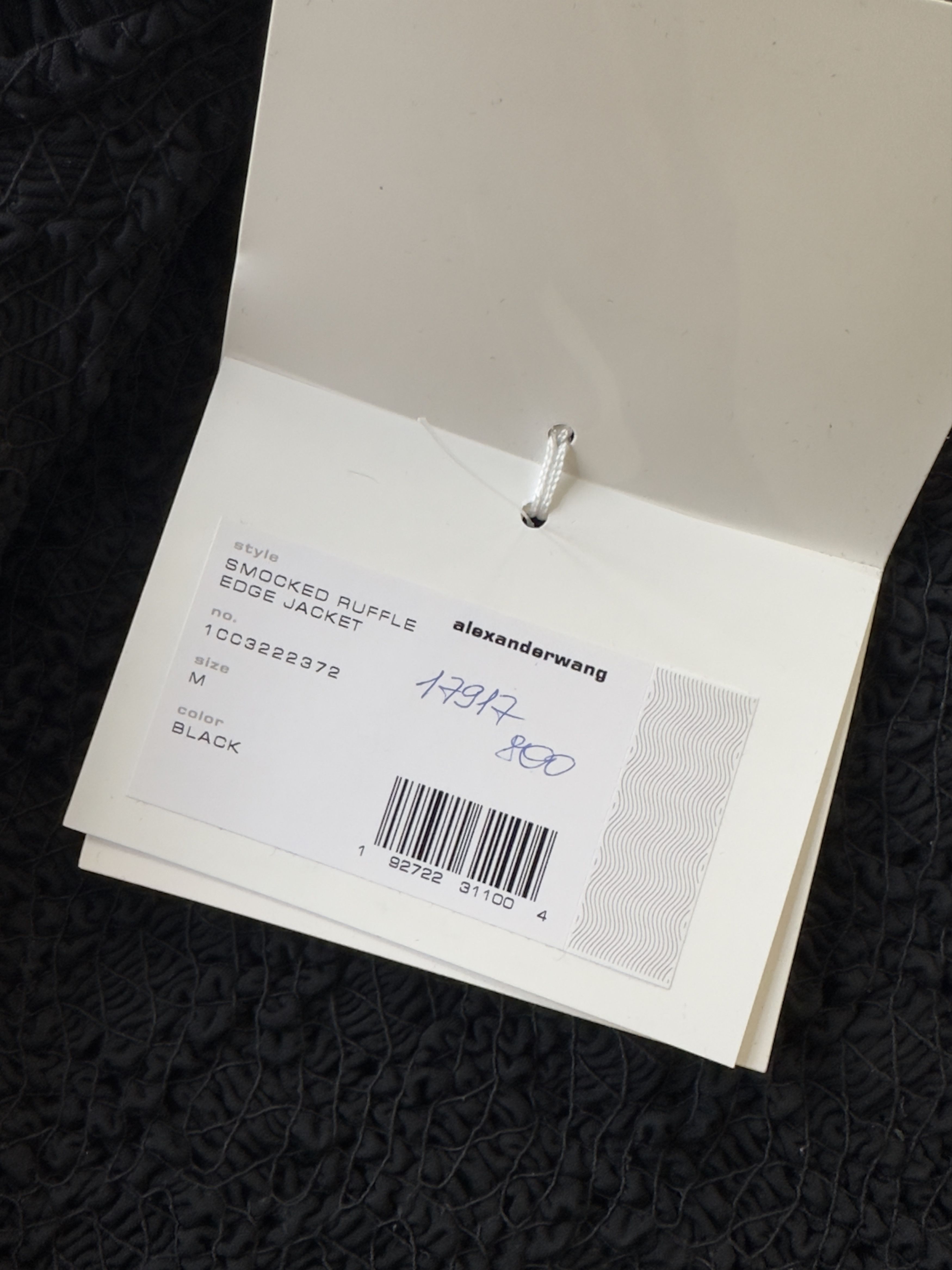 Alexander Wang Smocked Ruffle Edge Jacket - Alexander Wang Size M / US 6-8 / IT 42-44 - 6 Thumbnail