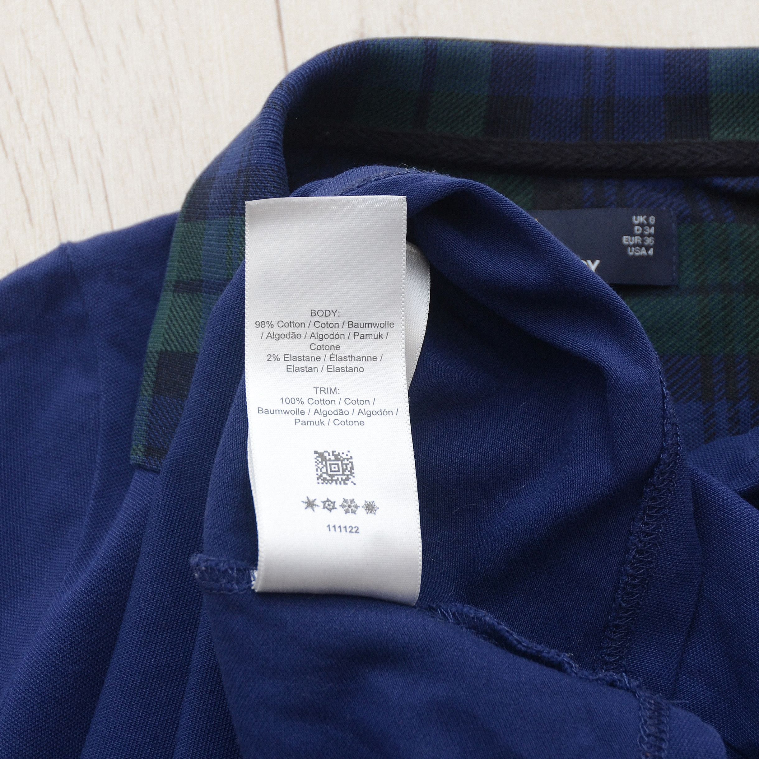 Fred Perry FRED PERRY Womens Polo Shirt UK 8 US 4 Navy Casual Size S / US 4 / IT 40 - 12 Thumbnail