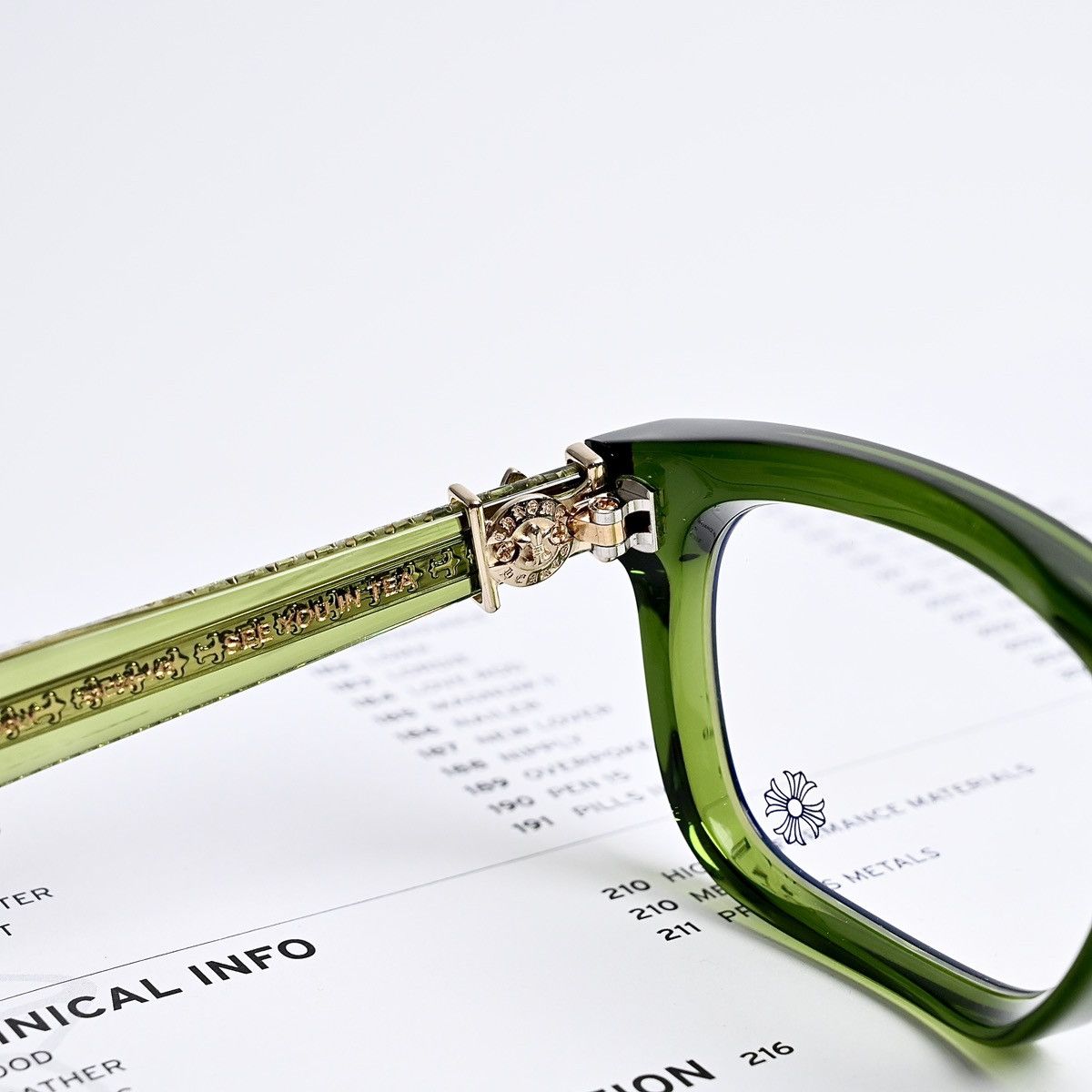 CHROME HEARTS SEE YOU IN TEA GLASSES