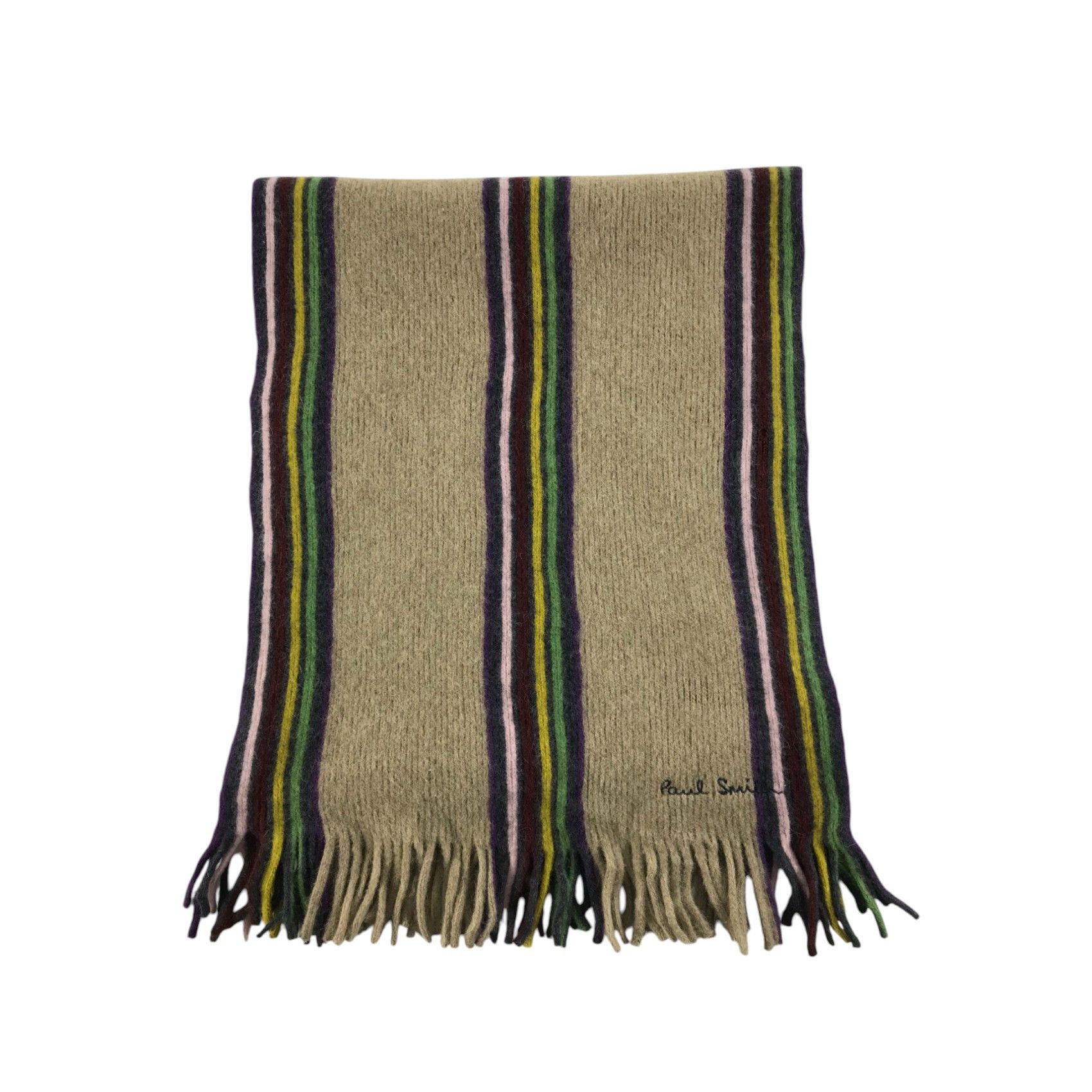 Paul Smith × Vintage Paul Smith Scarf / Muffler / Neckwear - WW2425 Size ONE SIZE - 2 Thumbnail