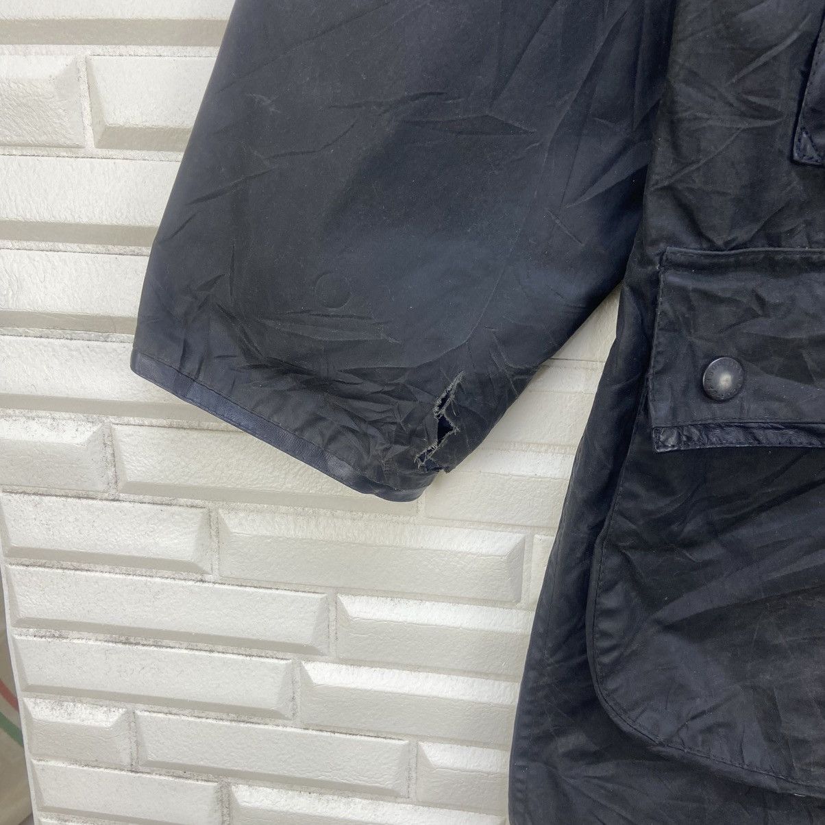 Barbour Made in England Waxed Barbour Mark Phillips Jacket Size US M / EU 48-50 / 2 - 9 Thumbnail