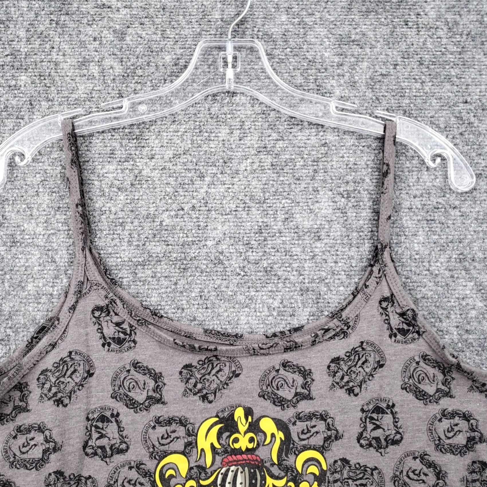Vintage Universal Studios Harry Potter Tank Top M Gray Sleeveless Round Neck Womens Shirts Tank M Gray Universal Studios Harry Potter Tank Top Size M / US 6-8 / IT 42-44 - 2 Thumbnail