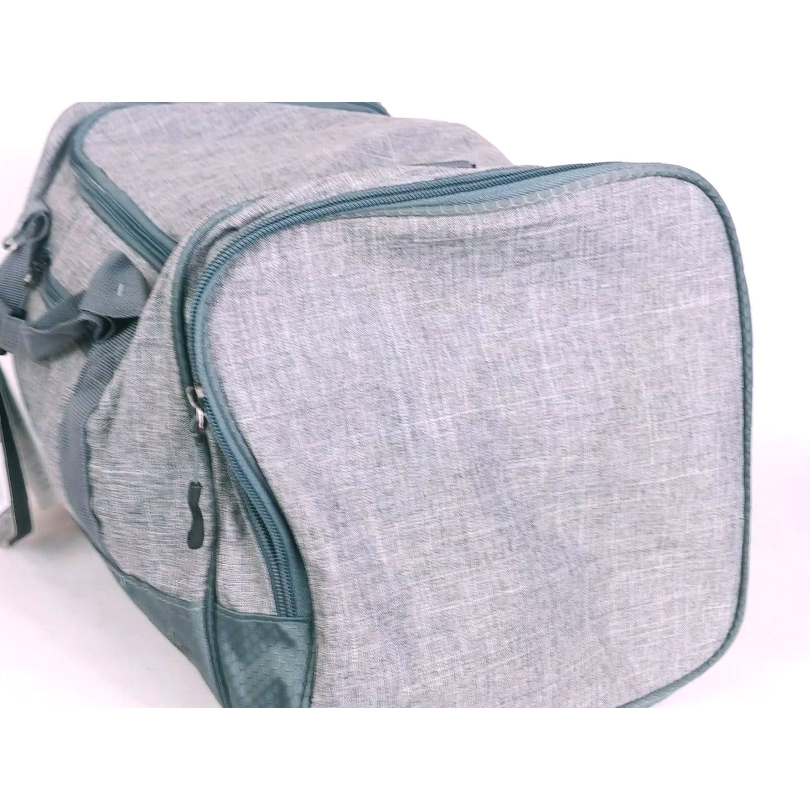Champion Champion Duffel Bag Grey School Sport Gym Travel Workout 18" 4 Pocket Mens Womens Boys Girls Size ONE SIZE - 4 Thumbnail
