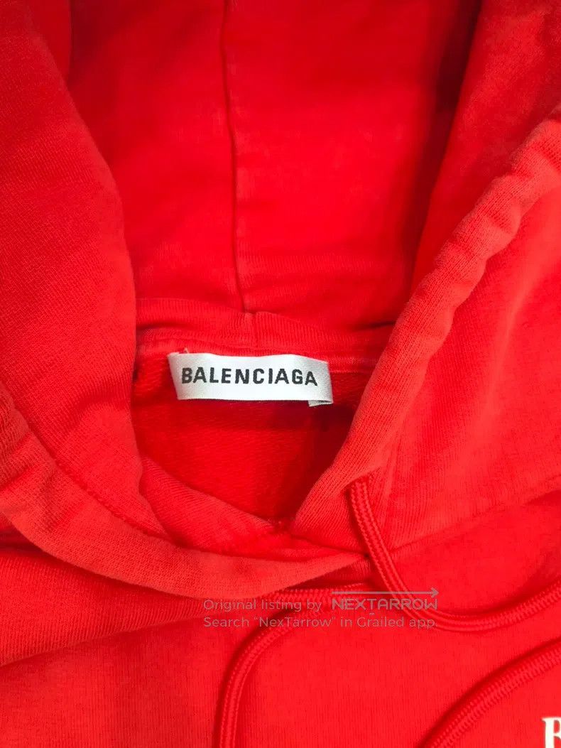 Balenciaga Balenciaga Coke wavy hooded long-sleeved sweater Size US L / EU 52-54 / 3 - 3 Thumbnail