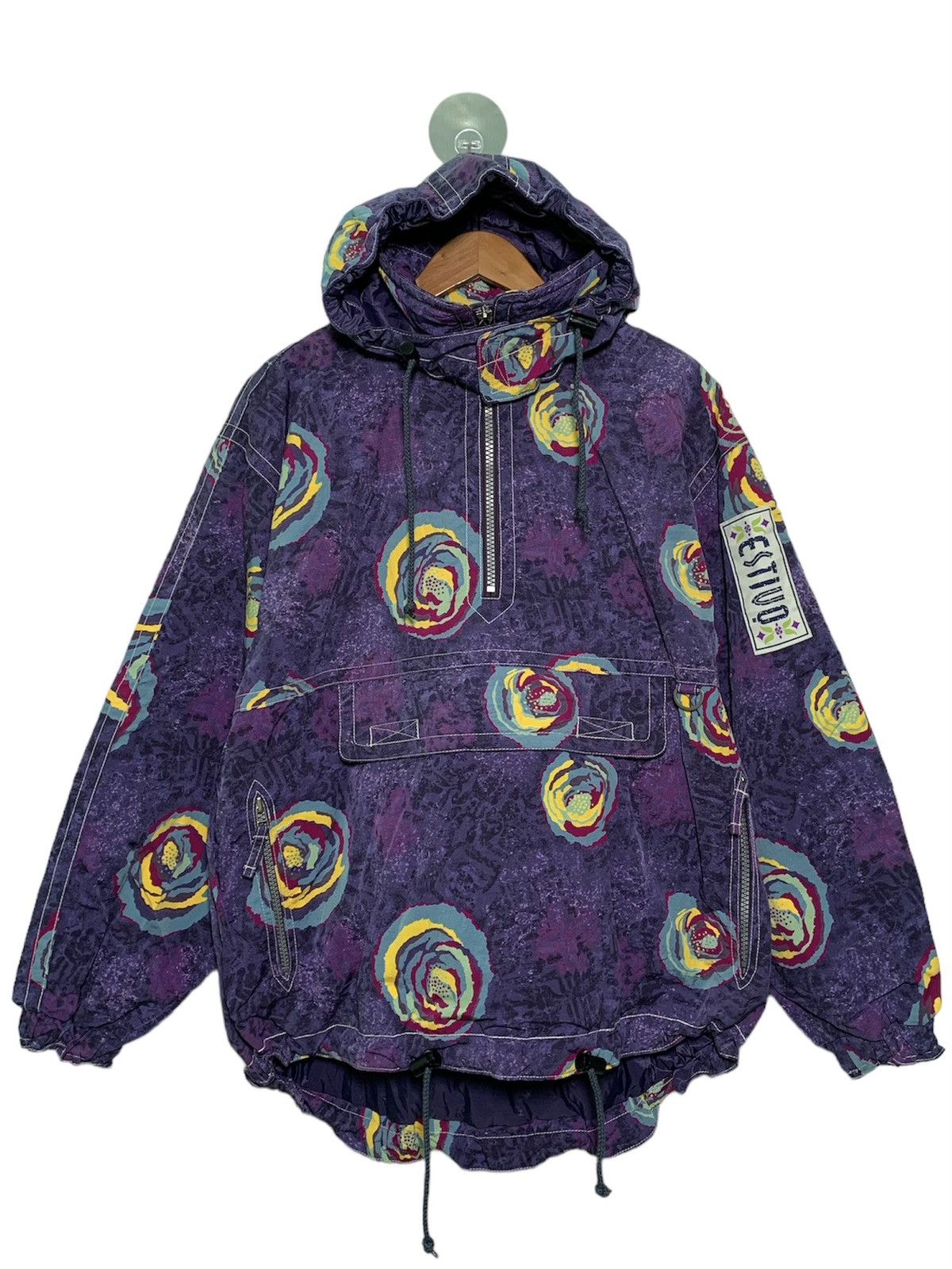 image of Vintage Estivo Ski Jacket in Purple, Men's (Size Small)