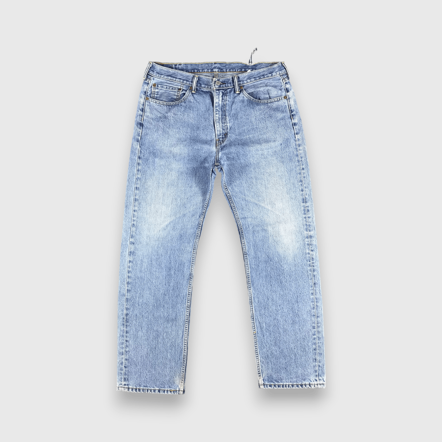Levi's Vintage Blue Wash Levis 505 Jeans-J2141 Size US 37 - 1 Thumbnail