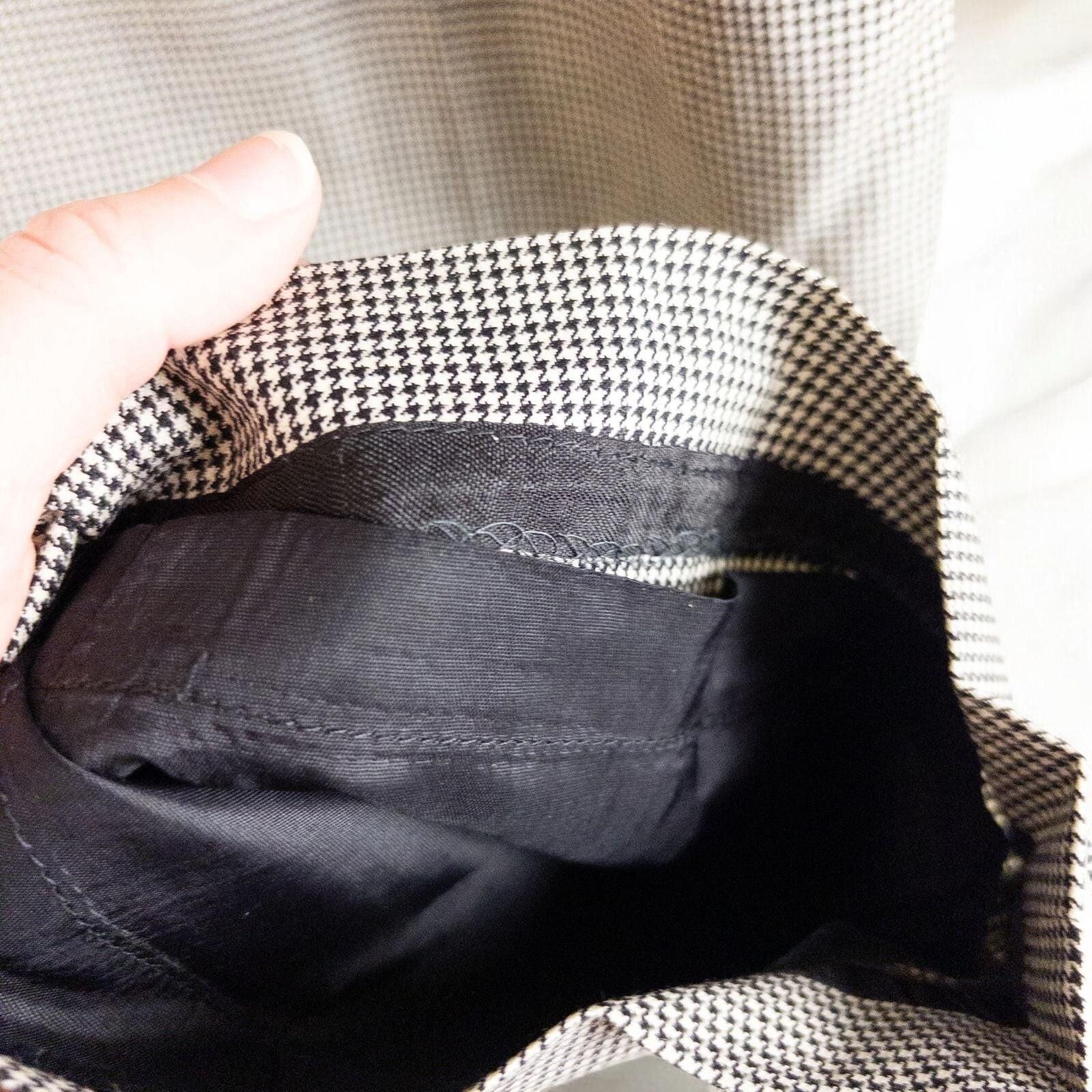 Other Liz Claiborne Vintage Black & White Pants Womens Small Size 28" / US 6 / IT 42 - 11 Thumbnail
