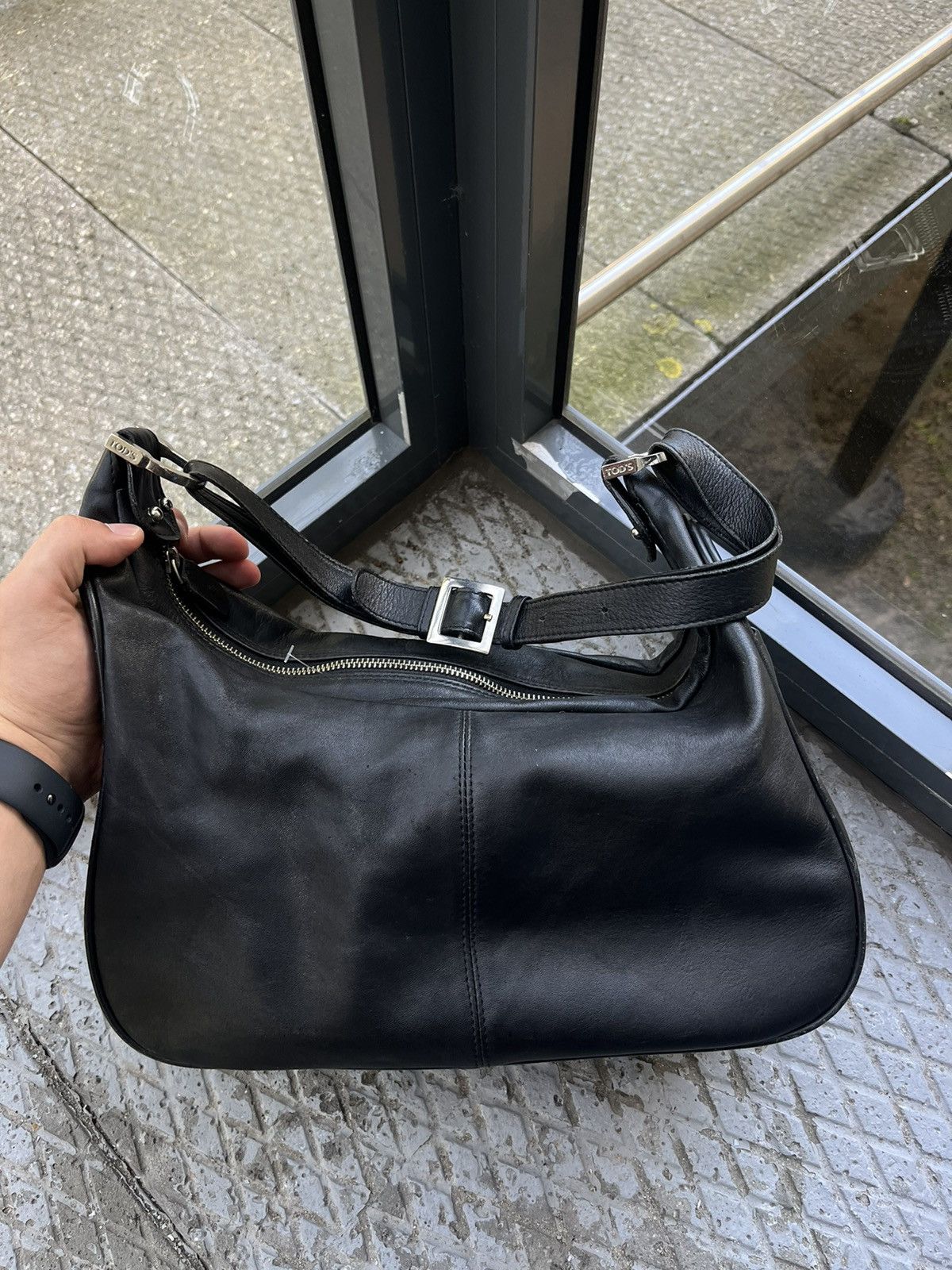 Tod's Leather vintage handbag black Tod’s rare model lux Size ONE SIZE - 7 Thumbnail