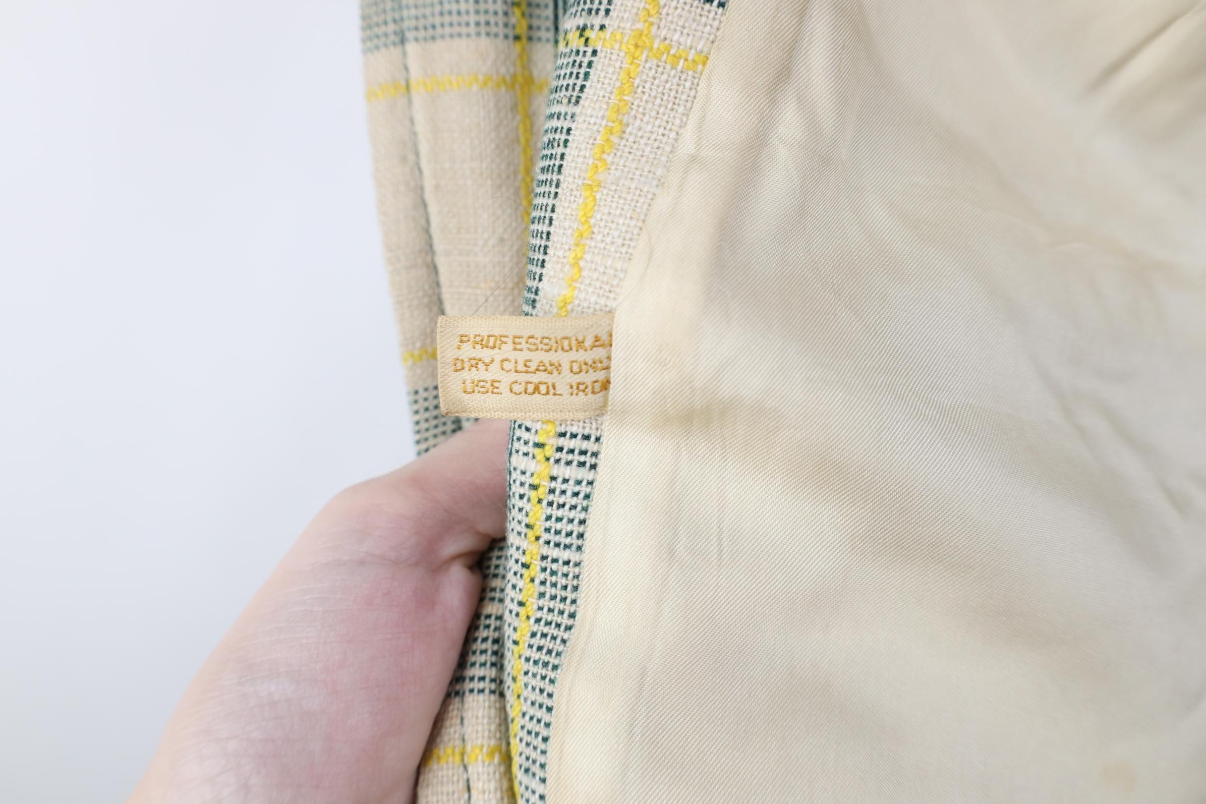 Vintage Vintage 70s Rockabilly Wool Suit Blazer Jacket Plaid USA Size US L / EU 52-54 / 3 - 17 Thumbnail