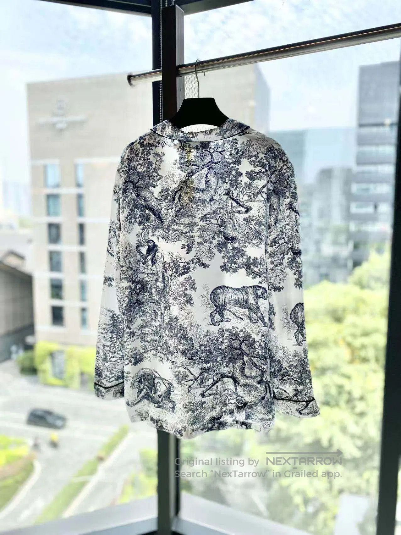 Dior Dior Zoo collection long-sleeved shirt| Size XS / US 0-2 / IT 36-38 - 3 Thumbnail
