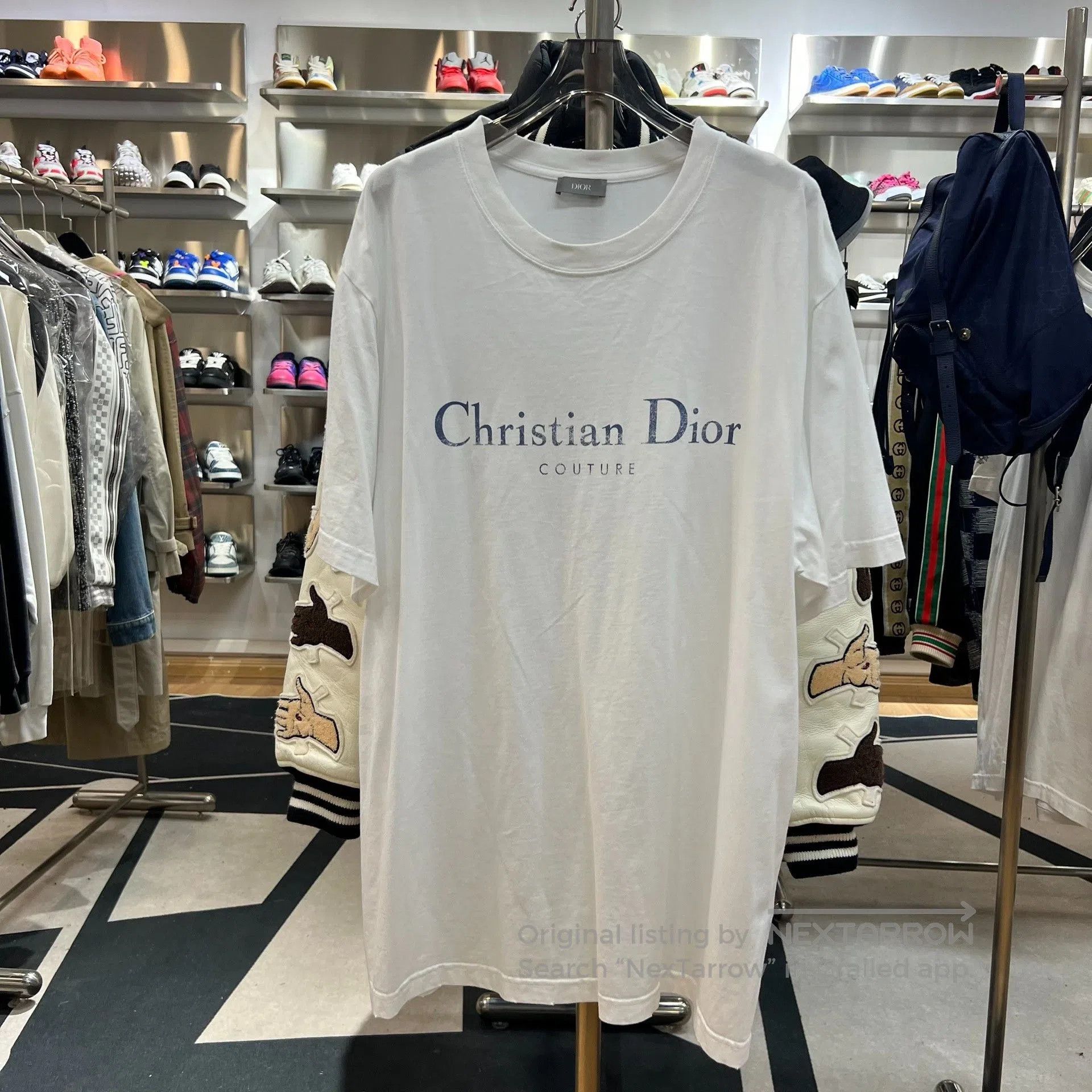 Dior Dior FW25 Cotton Distressed Couture Print T. Size US XL / EU 56 / 4 - 1 Thumbnail