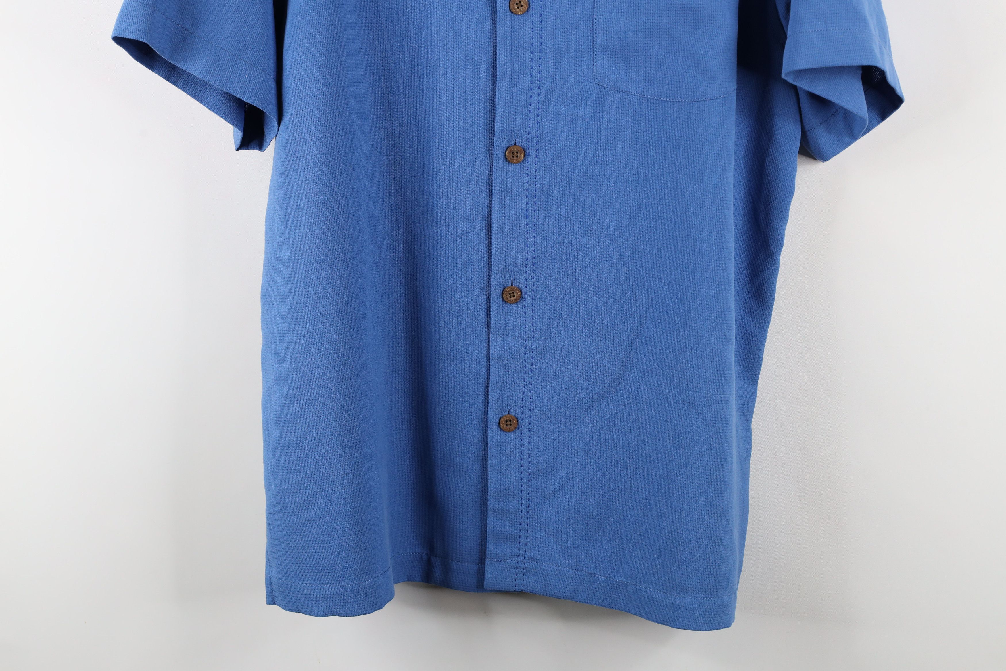 Tommy Bahama × Vintage Vintage Tommy Bahama Looped Collar Short Sleeve Button Shirt Size US M / EU 48-50 / 2 - 3 Thumbnail