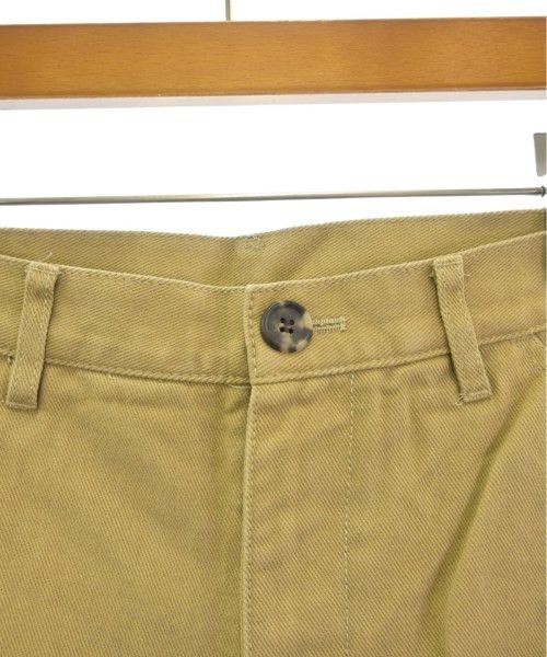 Comme des Garcons SHIRT Cropped Pants Cotton Wide Pants Plain Zipper Beige Size US 33 - 4 Thumbnail