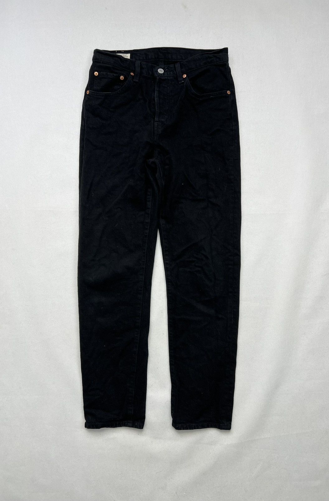 Levi's Spodnie Levi’s 501 Premium Czarne Damskie Jeansy Size 26" / US 2 / IT 38 - 3 Thumbnail
