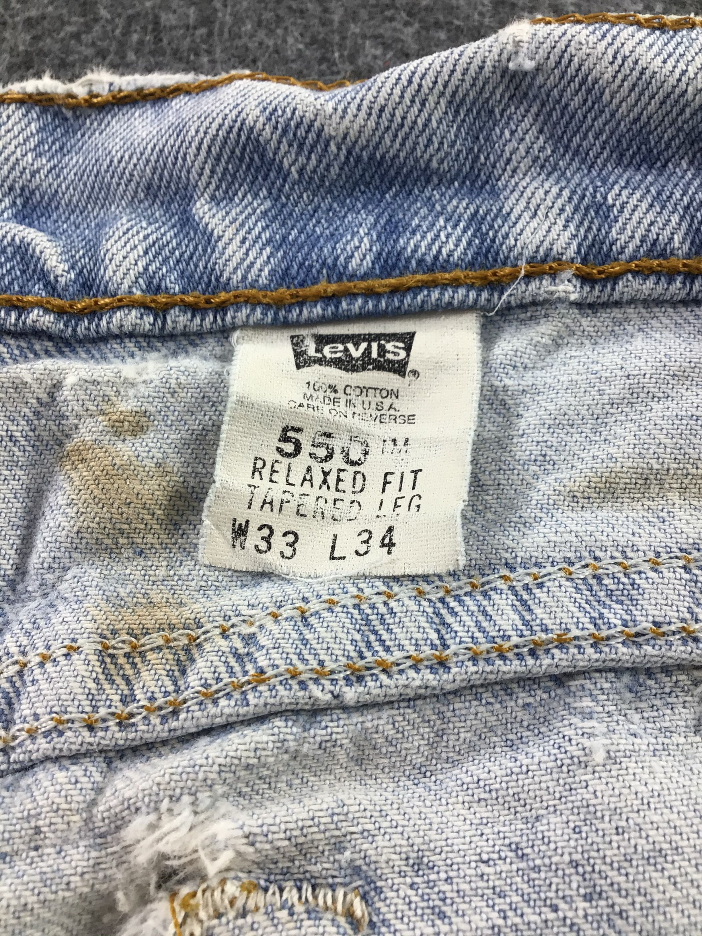 Levi's × Vintage Vintage Levis 550 Jeans-JM268 Size US 32 / EU 48 - 12 Thumbnail