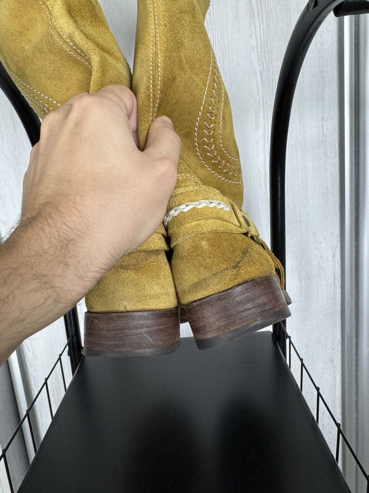 Sancho Boots Sancho Boots Handmade in Spain Western Riding Cowboys boots Size US 10 / IT 40 - 15 Thumbnail