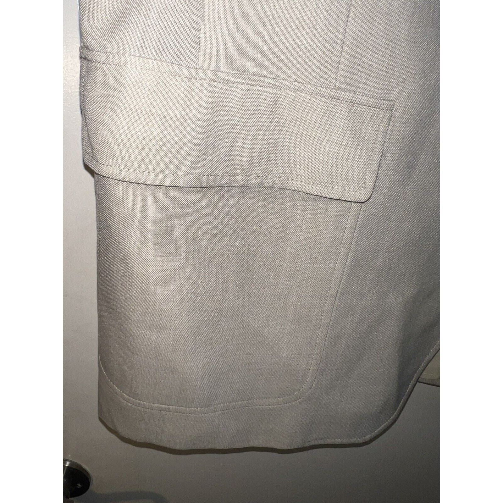 Hart Schaffner Marx Hart Schaffner Marx Sport Coat Beige Jack Nicklaus Blazer44R Size 44R - 5 Thumbnail