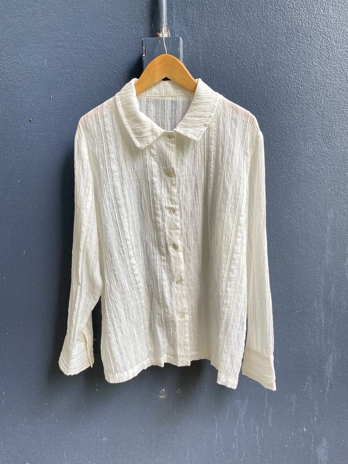 Kenzo KENZO off white blouse shirt Size ONE SIZE - 13 Thumbnail