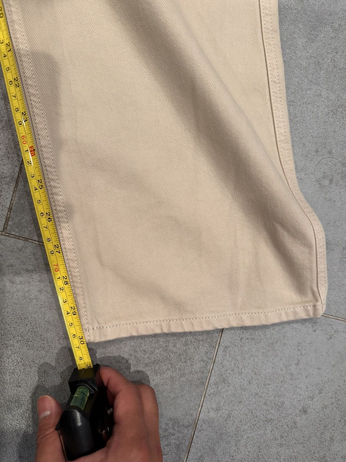 Uniqlo Uniqlo Wide Leg Denim Pants Size US 31 - 6 Thumbnail