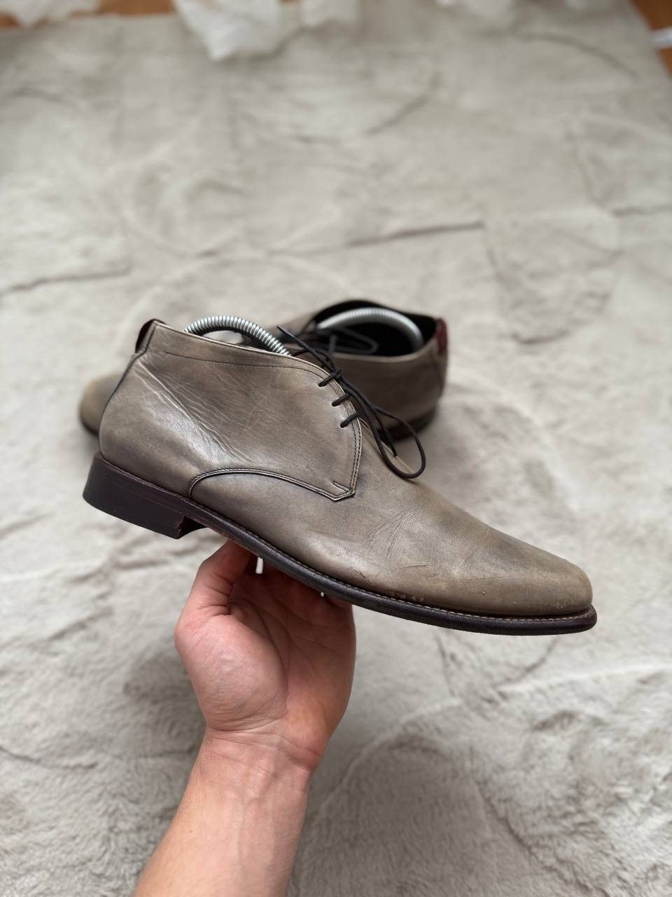 Floris van Bommel Floris Van Bommel Vintage Avant Garde Faded Leather Shoes Size US 8 / EU 41 - 1 Thumbnail