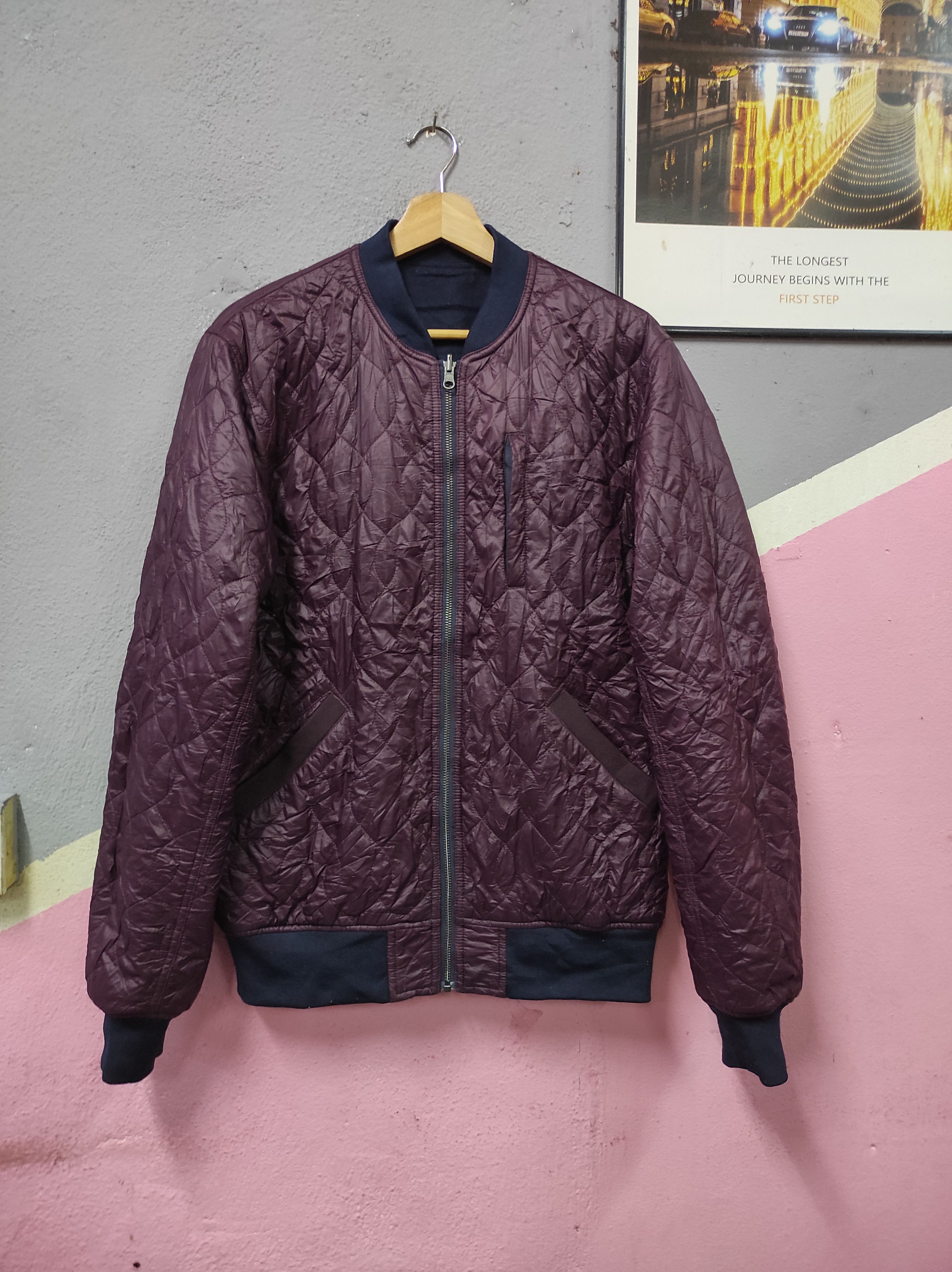 Japanese Brand × URBAN RESEARCH DOORS ITEMS URBAN RESEARCH REVESIBLE BOMBER JACKET CASUAL Size US S / EU 44-46 / 1 - 2 Thumbnail