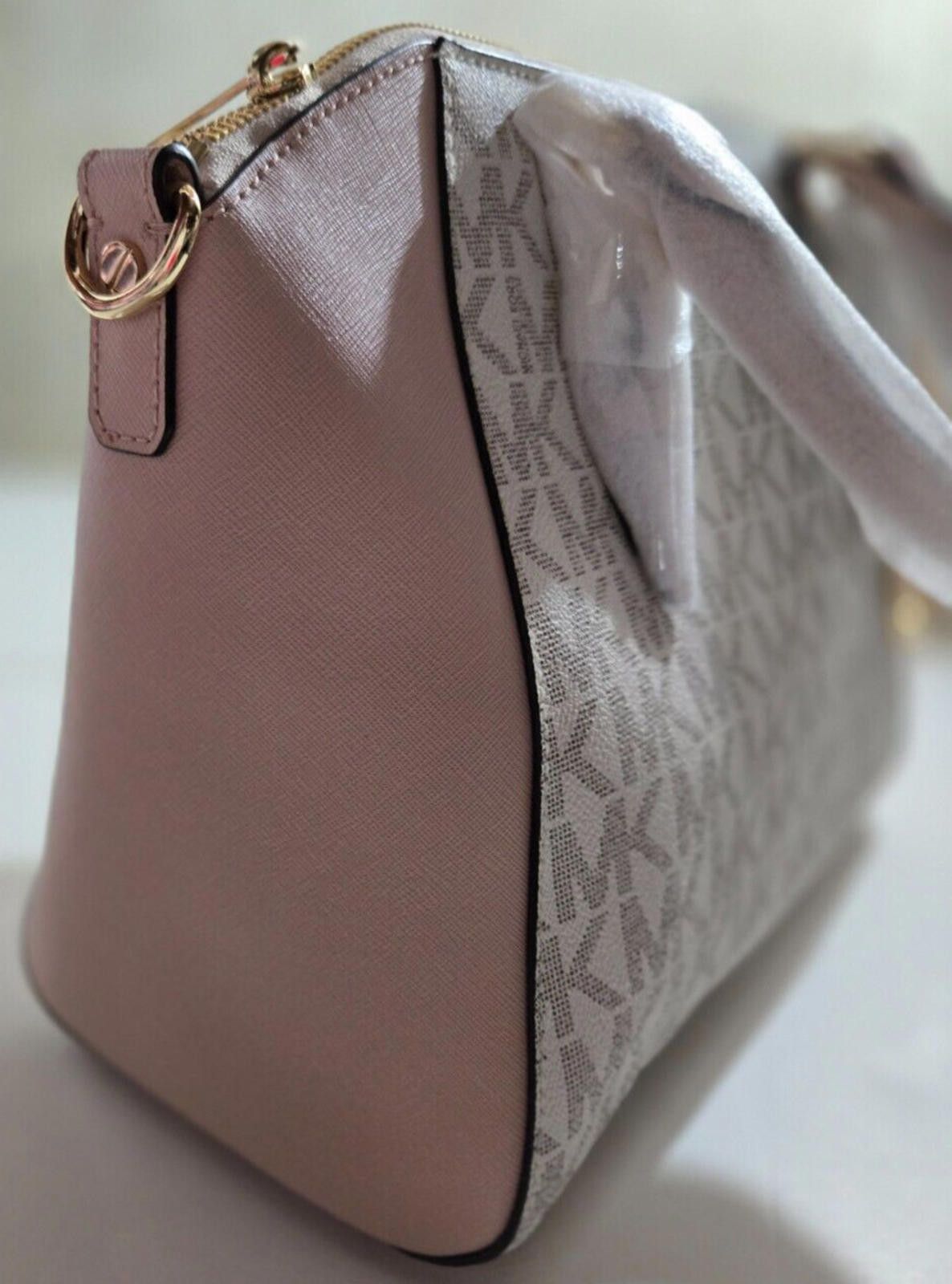 Michael Kors Michael Kors Ciara Top Zip Leather Satchel Handbag Ballet Size ONE SIZE - 2 Thumbnail
