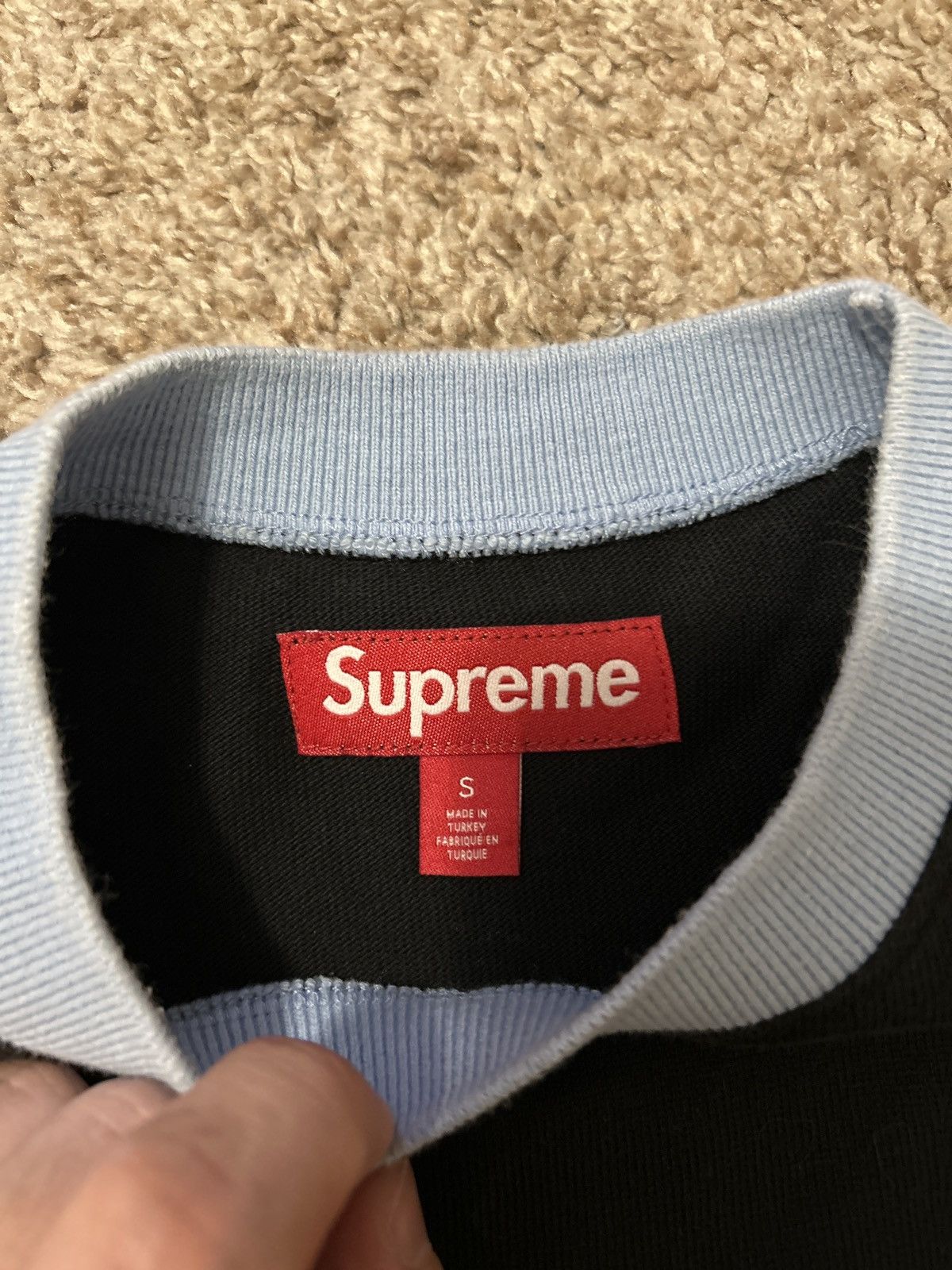 Supreme Supreme Split S/S Black Football Top S/S 25 Size Small Size US S / EU 44-46 / 1 - 3 Thumbnail