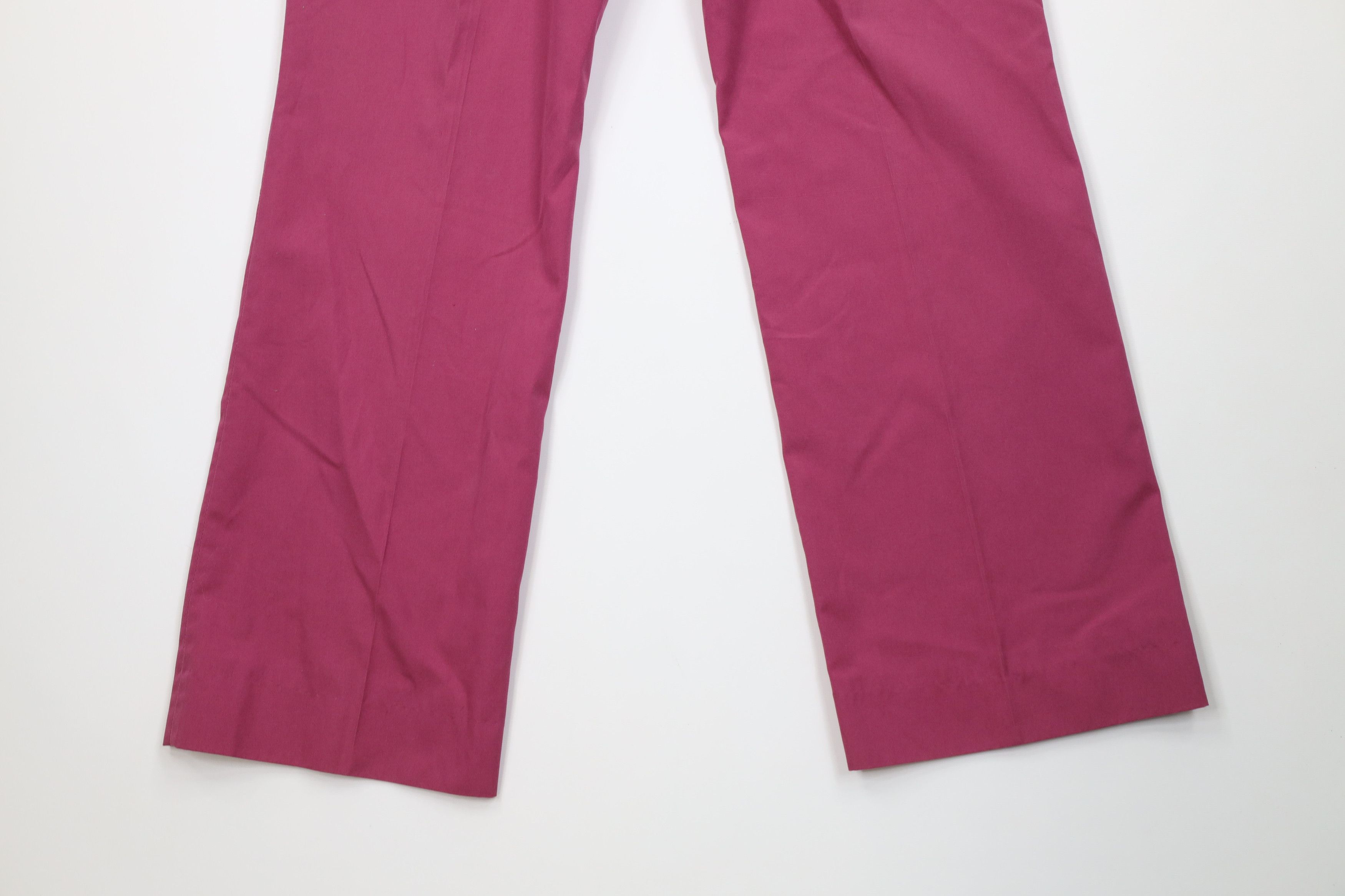 Vintage Vintage 70s Streetwear Bell Bottoms Chino Pants Purple USA Size US 34 / EU 50 - 12 Thumbnail