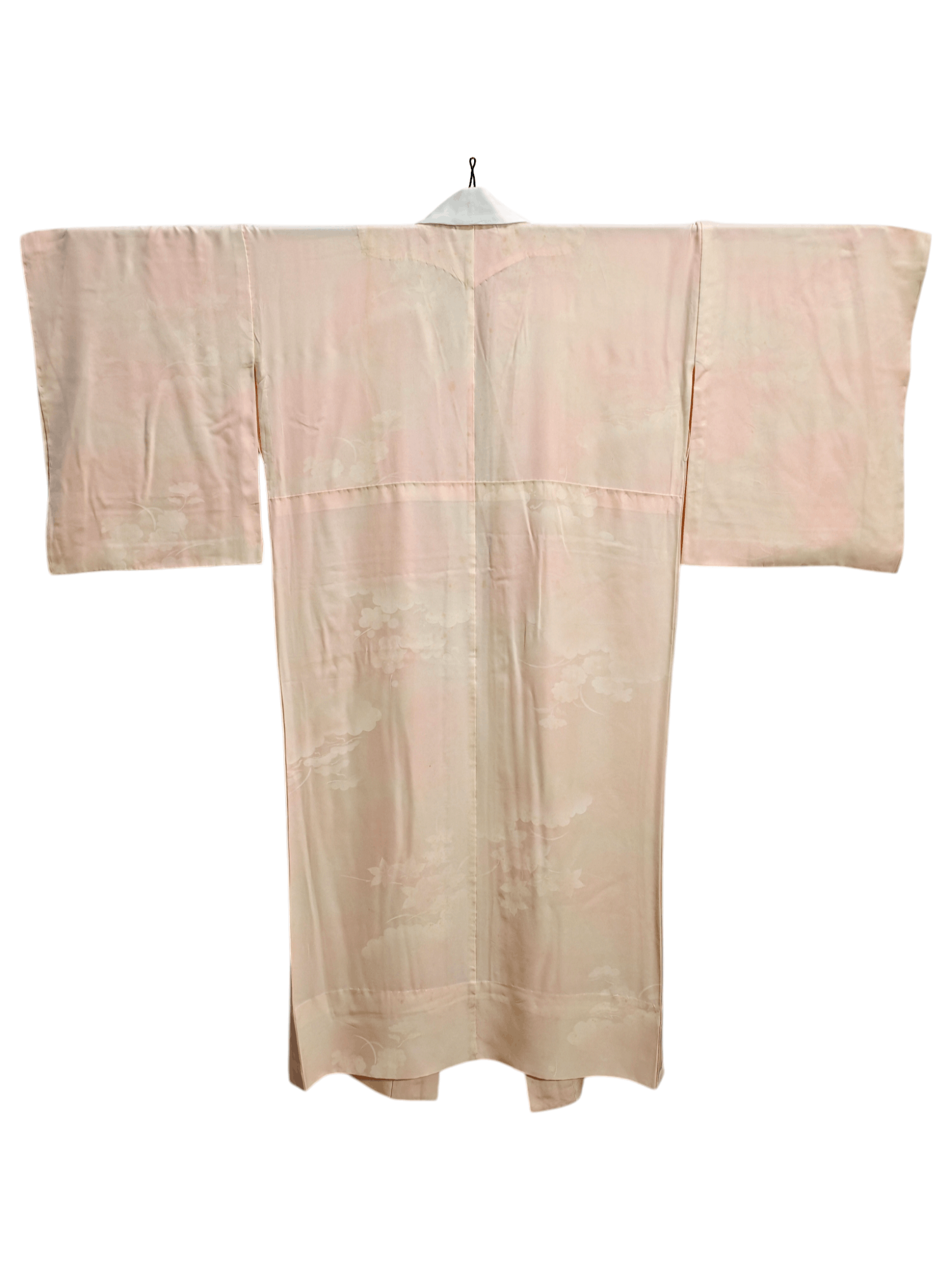 Japanese Brand × Vintage Vintage Japanese Orange Juban Kimono Robe Kimono Dress Size US L / EU 52-54 / 3 - 2 Thumbnail