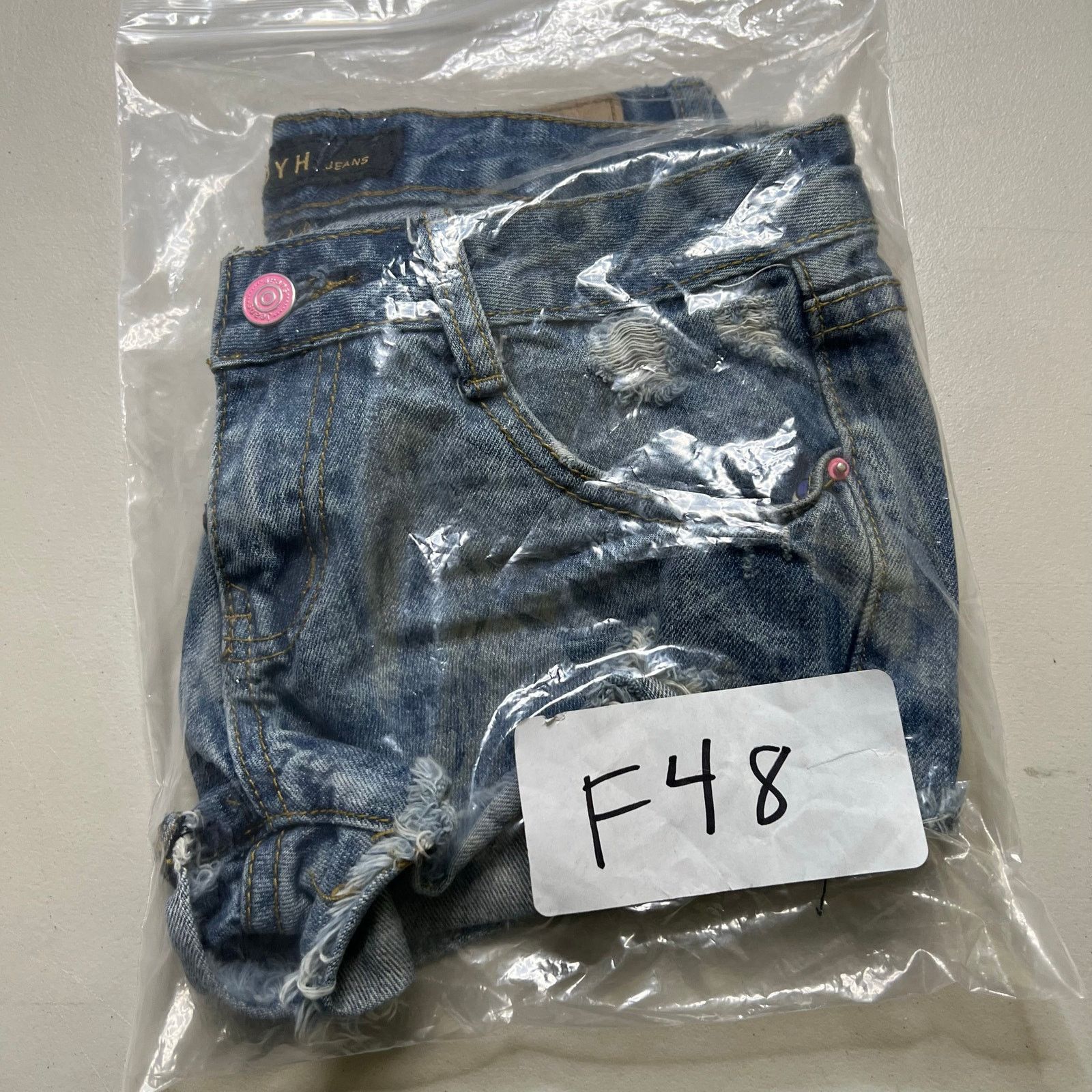Other JDYH Women’s Distressed Denim Cutoff Shorts Size Small 27 Size 27" / US 4 / IT 40 - 10 Thumbnail