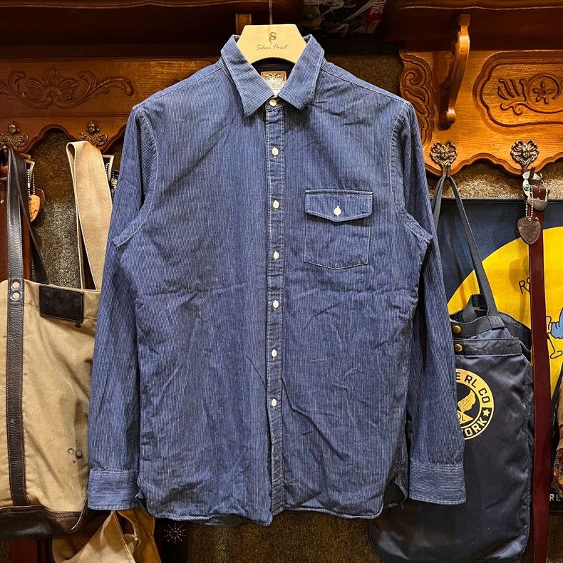 RRL Ralph Lauren RRL Ralph Lauren striped shirt Size US L / EU 52-54 / 3 - 1 Thumbnail