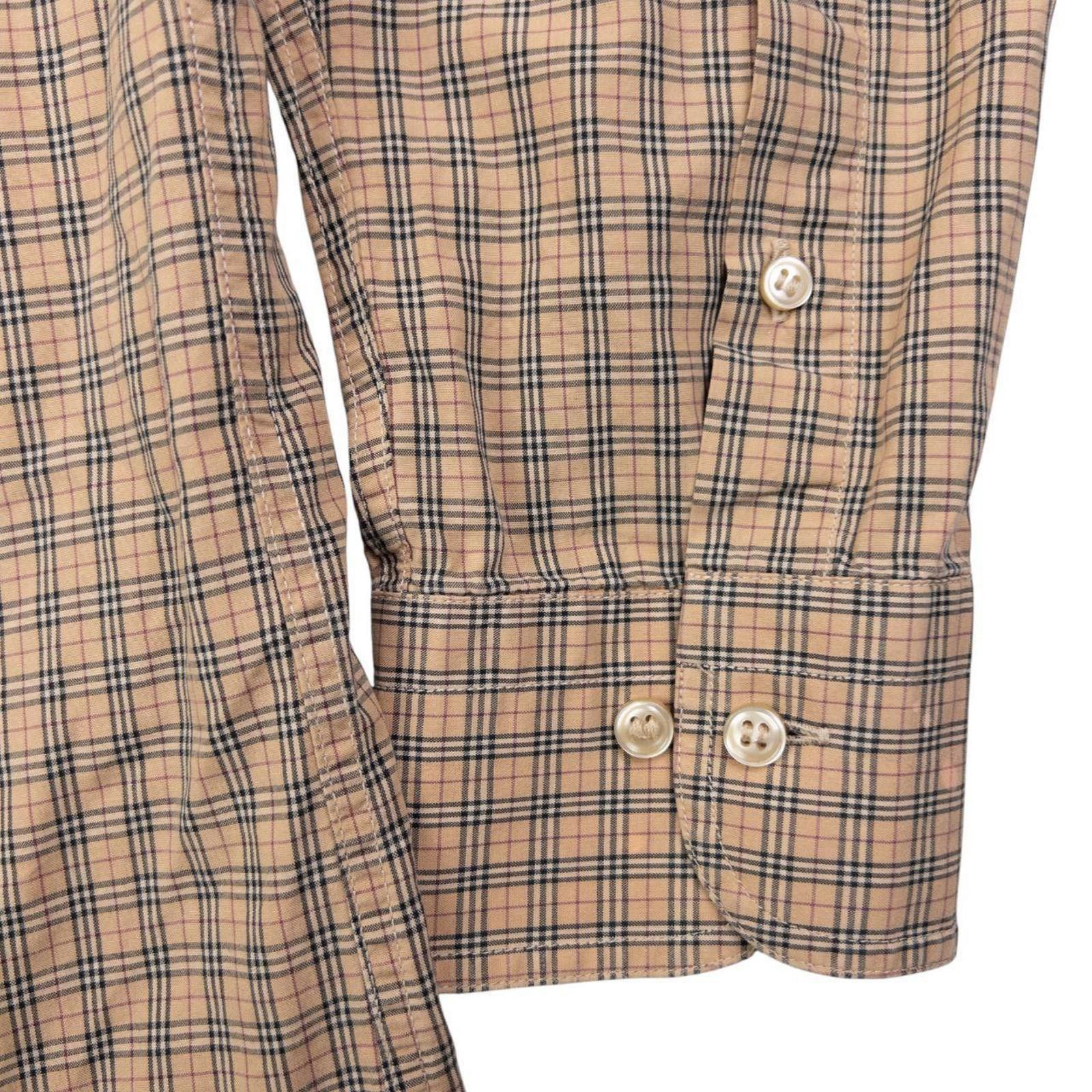 Burberry Vintage Burberry Nova Check Long Sleeve Button Up Shirt M Size US M / EU 48-50 / 2 - 6 Thumbnail