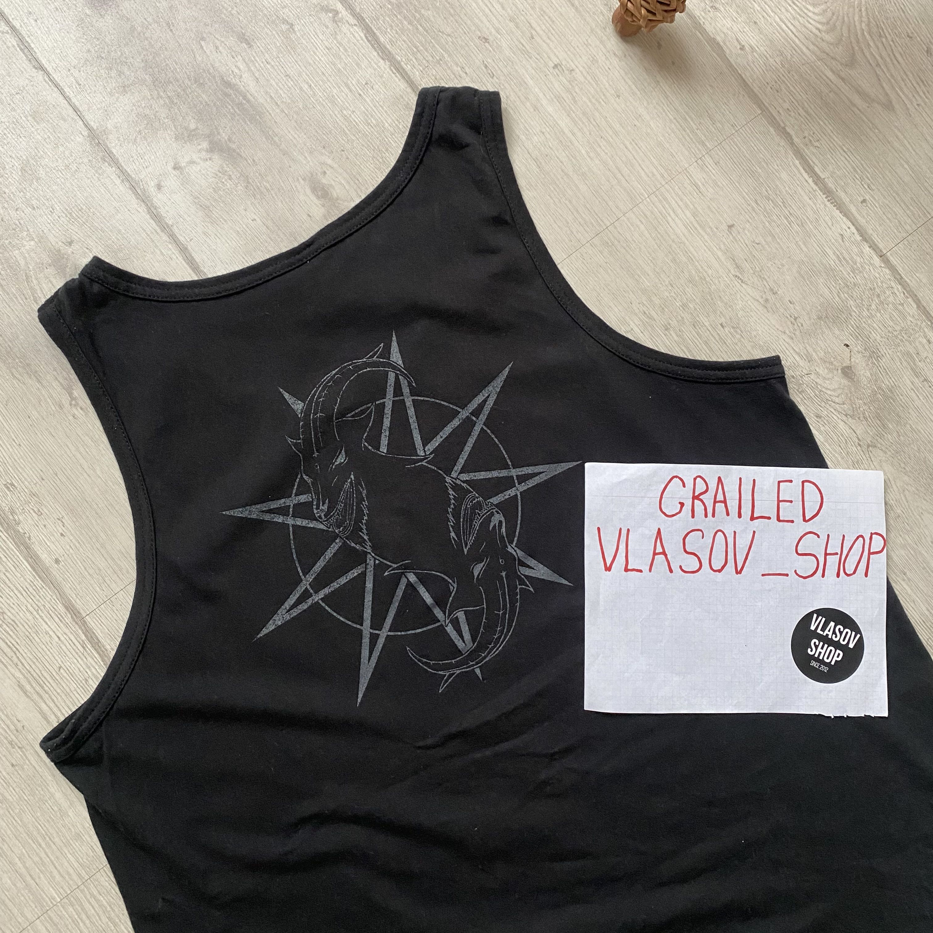 Band Tees Vintage Slipknot Rock Band Tees Sleeveless Size US L / EU 52-54 / 3 - 8 Thumbnail