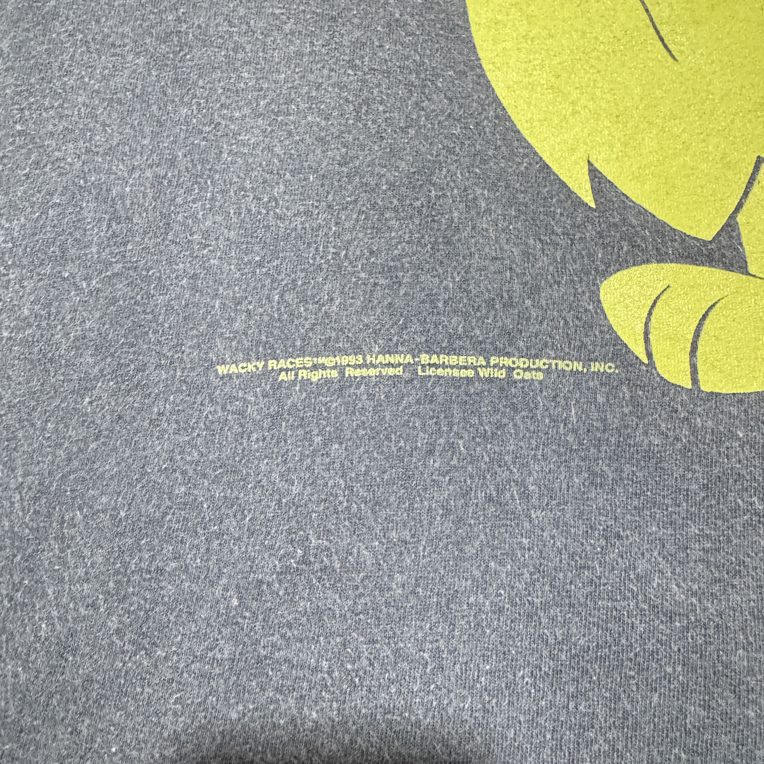 Vintage Vintage Wacky Racer Muttley Double Side T shirt Sun Faded Size US L / EU 52-54 / 3 - 4 Thumbnail