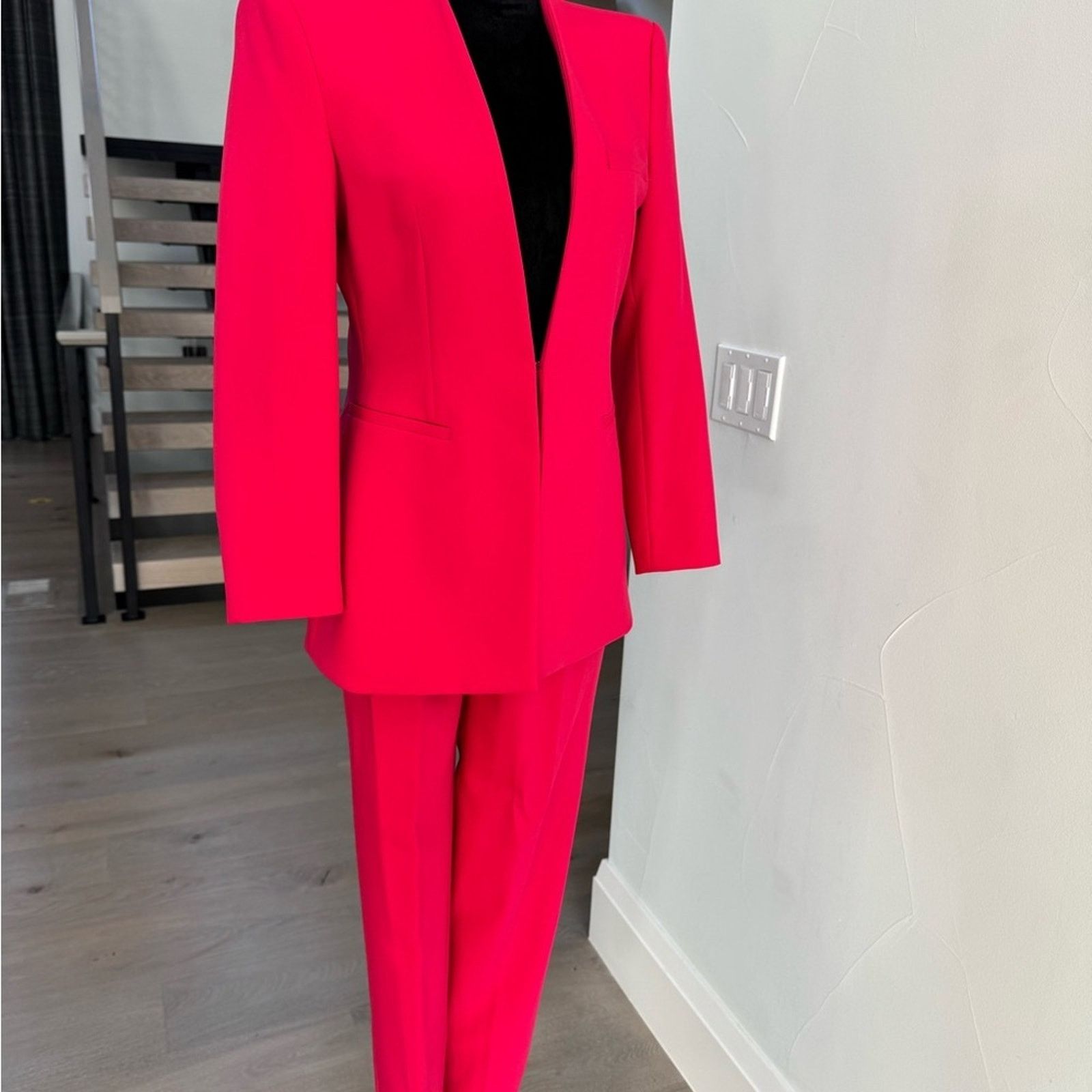 Other New Y2K Vibrant Red Suit Set size XS/S Size 25" / US 0 / IT 36 - 4 Thumbnail
