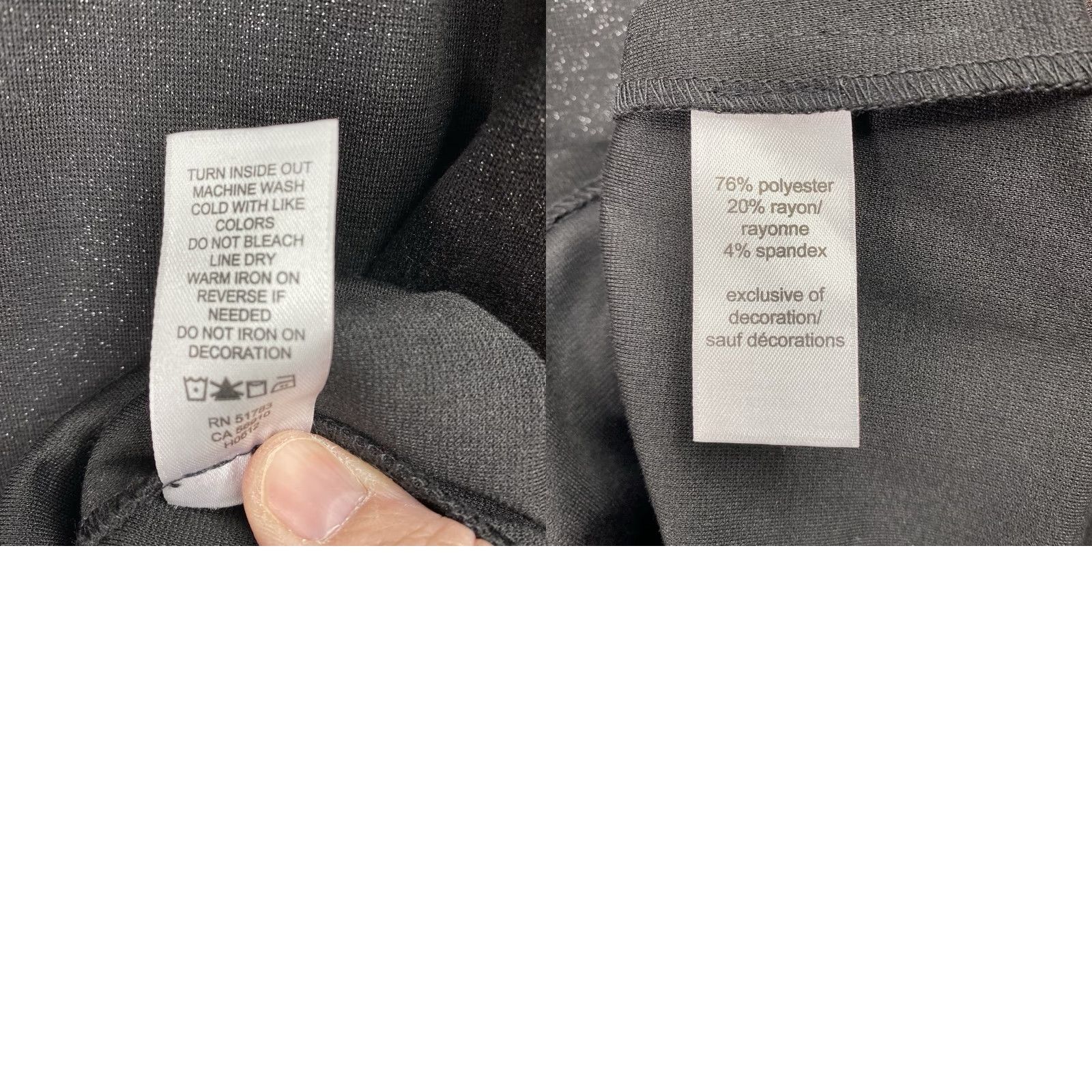 Vintage Maurices Cardigan Jacket 4X Black Glitter One Button Ruched Slvs Stretch Women Knit Cardigan Women Mens? Size XXL / US 16-18 / IT 52-54 - 8 Thumbnail