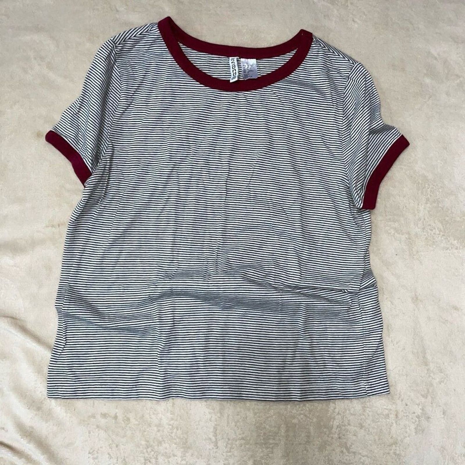 Divided Divided Striped Ringer T-Shirt | Sz M Size M / US 6-8 / IT 42-44 - 2 Thumbnail