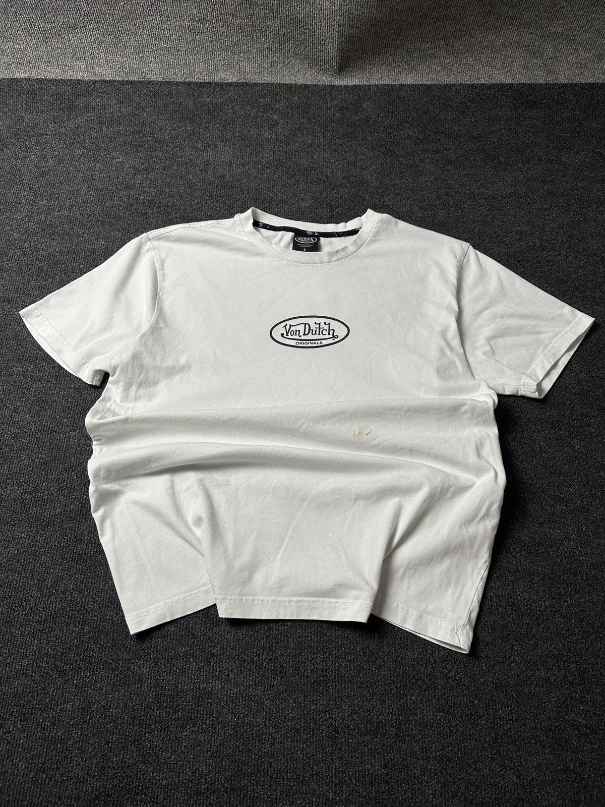 Von Dutch 🚨Y2K VON DUTCH BIG LOGO SUNFADED Y2K distressed style tee Size US S / EU 44-46 / 1 - 1 Thumbnail