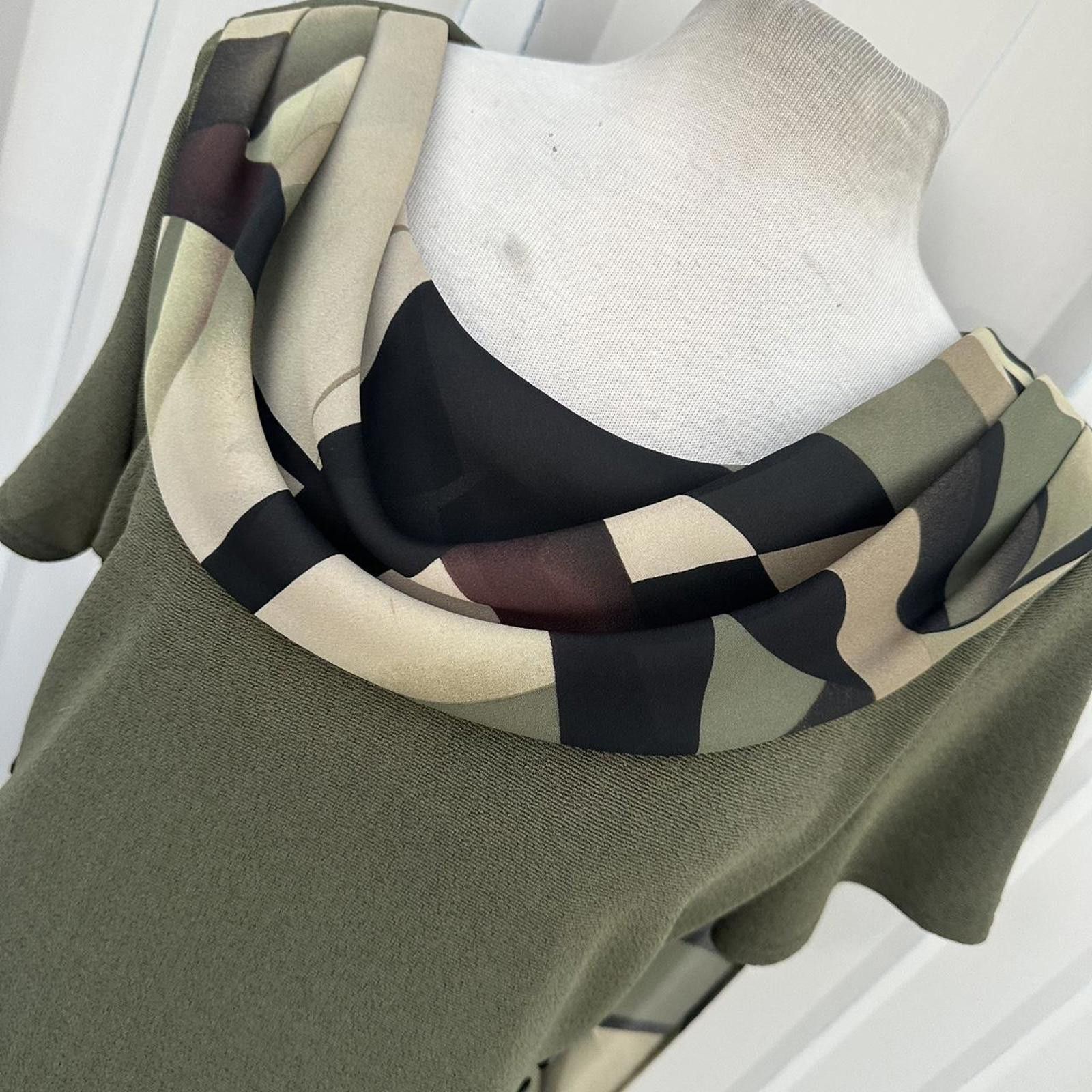 Other Vintage dress with scarf medium Size ONE SIZE - 5 Thumbnail