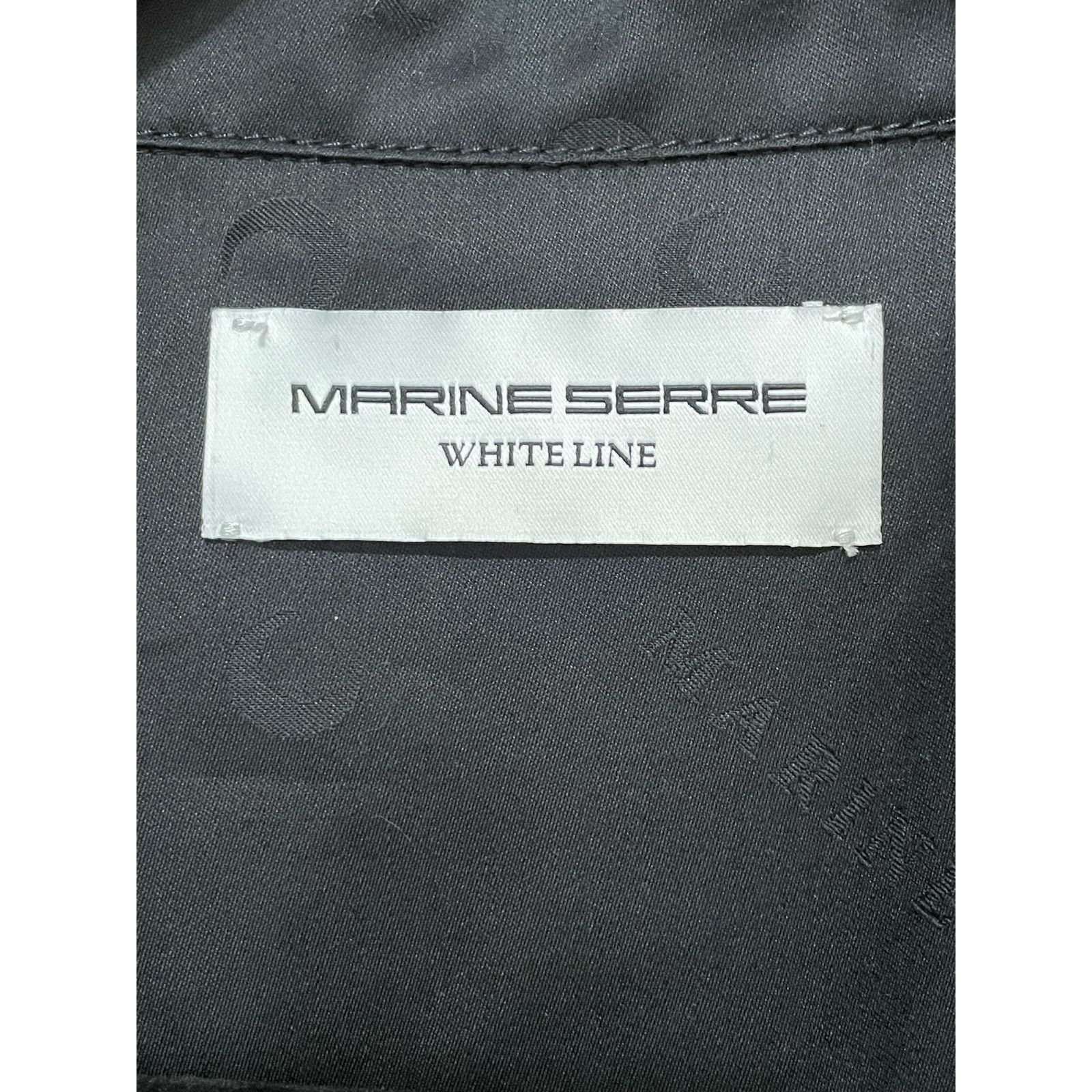 Marine Serre SS20 Marine Serre Oversized Patch Pocket Button Down Shirt L Size US L / EU 52-54 / 3 - 6 Thumbnail