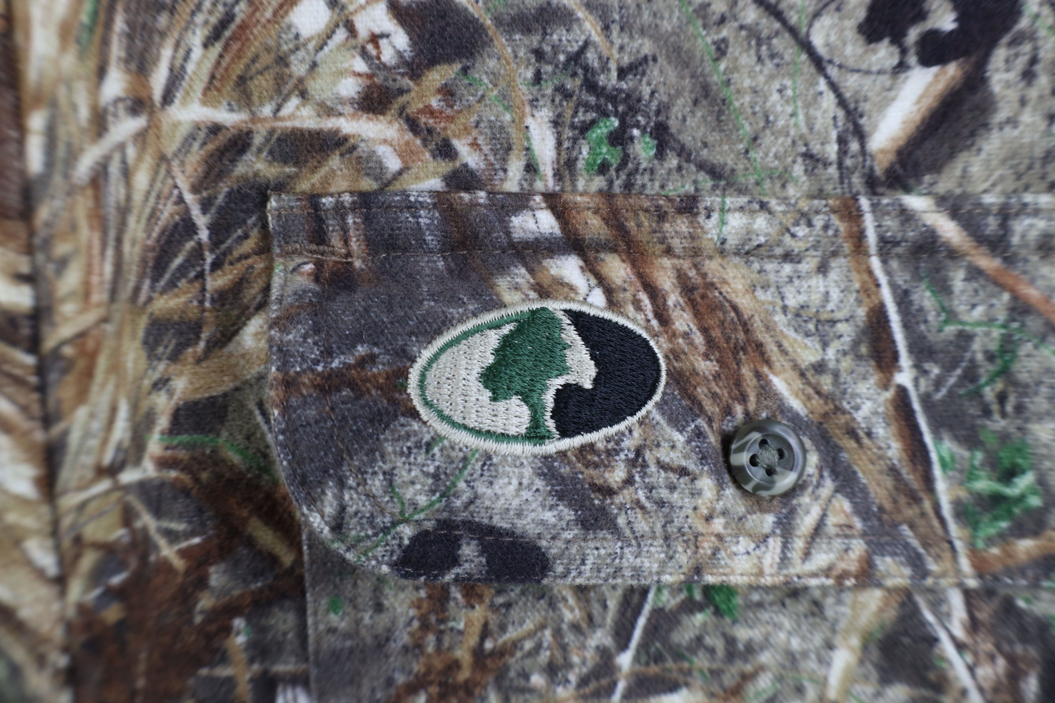 Mossy Oaks Vintage Mossy Oak Camouflage Cloth Collared Button Shirt Size US XXL / EU 58 / 5 - 6 Thumbnail