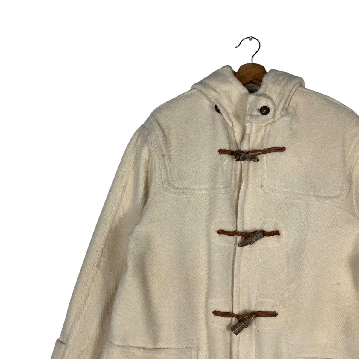 Gloverall Vintage GLOVERALL England Wool Hooded Duffle Coat #1417-C64 Size US S / EU 44-46 / 1 - 6 Thumbnail