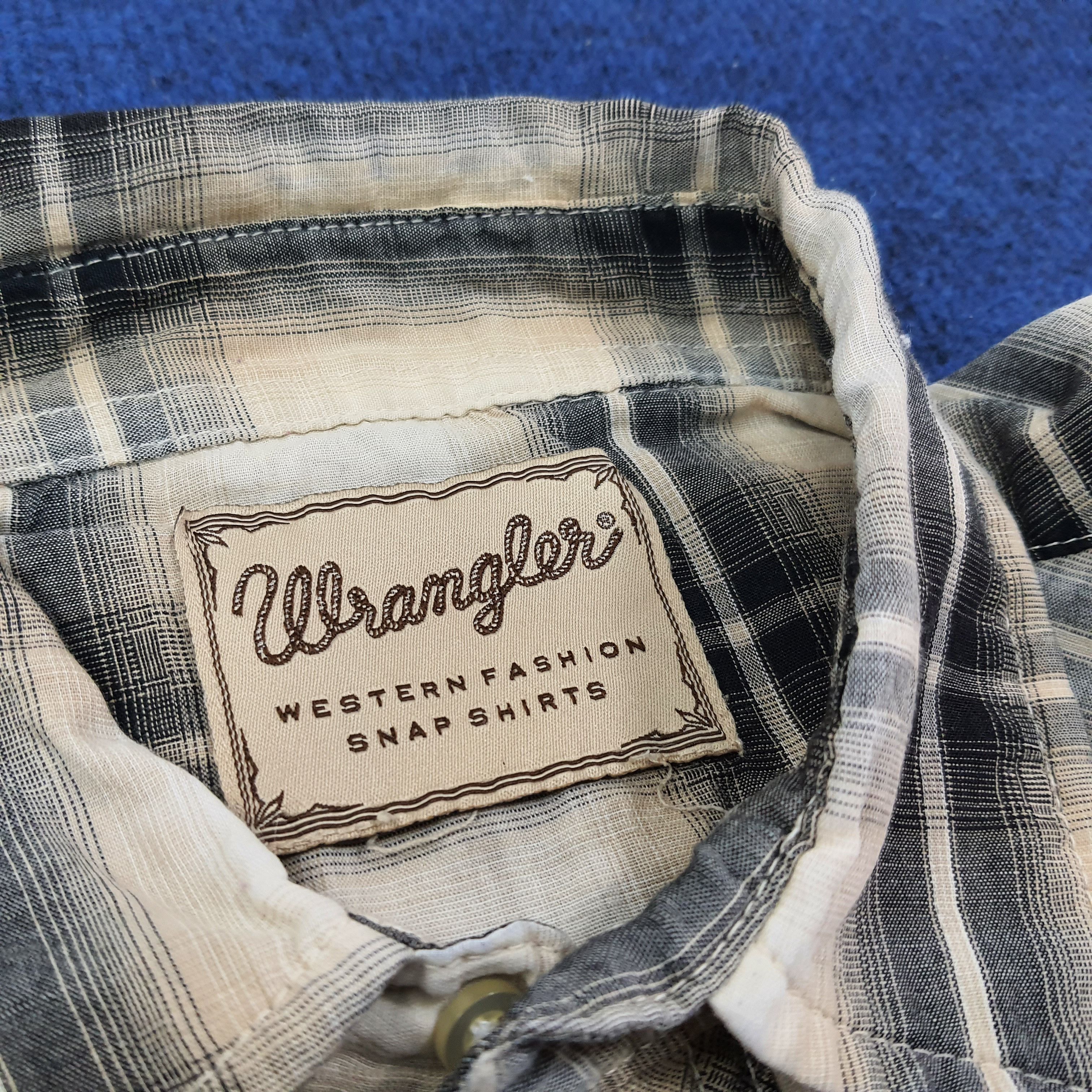 Wrangler Vintage Wrangler Western Classic Button Up Shirt C223N34 Size L / US 10 / IT 46 - 4 Thumbnail