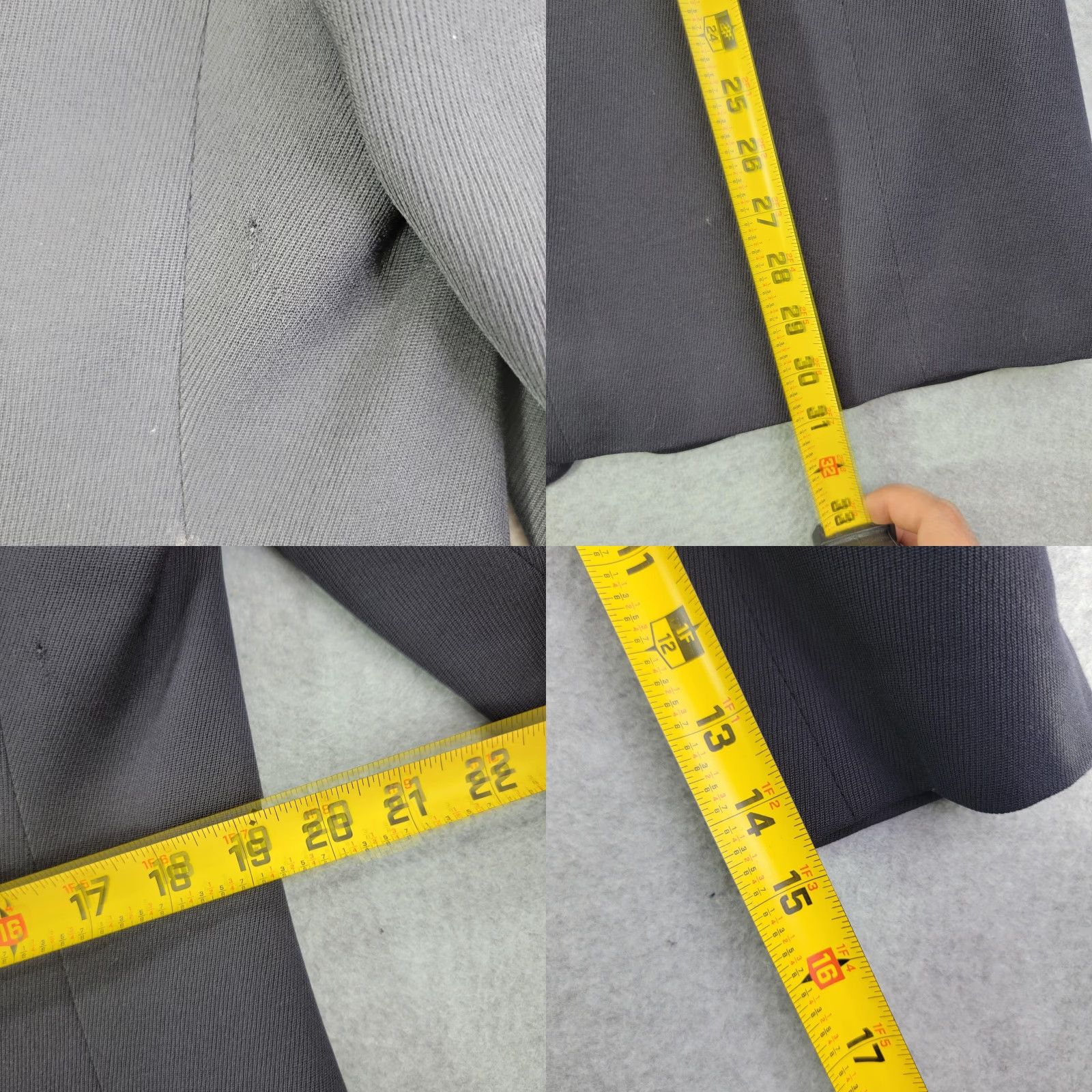 Giorgio Armani VINTAGE Giorgio Armani Suit Jacket Mens Large Blue Wool 2 Button Blazer Italy Size 42R - 8 Thumbnail