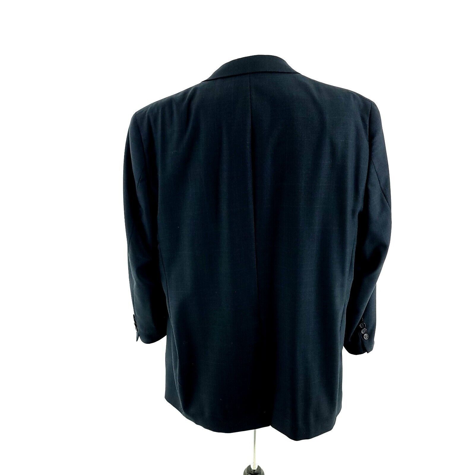 Austin Reed Austin Reed Wool 2 Button 2 Piece Suit 48L Blue Check Window Size 48L - 7 Thumbnail