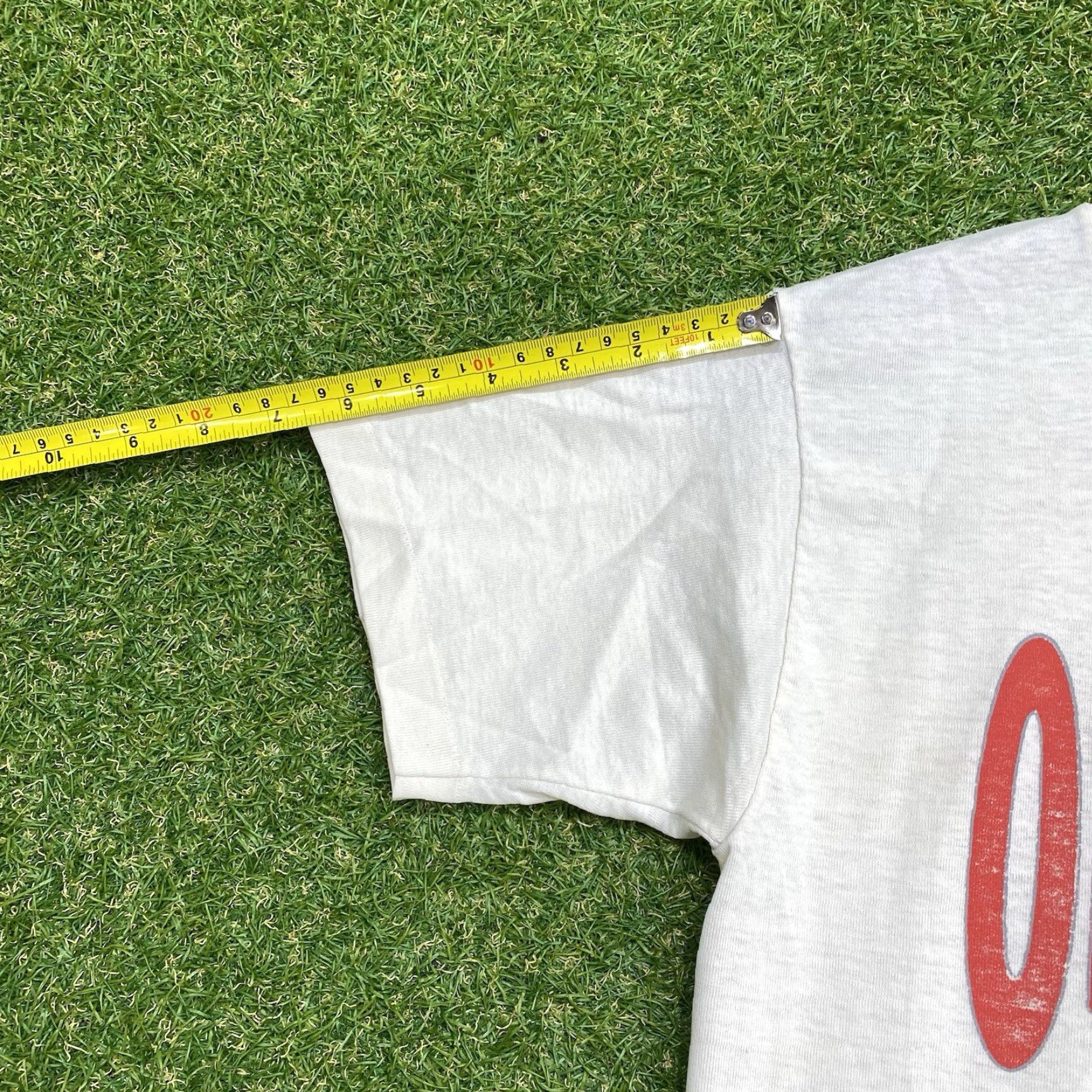 Nike VINTAGE Nike Ohio State Shirt Mens Small USA 80s Grail Single Stitch Graphic Tee Gray 100% Cotton Size US S / EU 44-46 / 1 - 6 Thumbnail