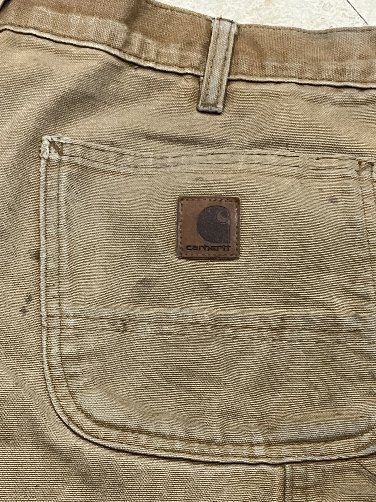 Carhartt Vintage Carhartt B111-BRN Insulated Work Painters Pants Size US 34 / EU 50 - 11 Thumbnail