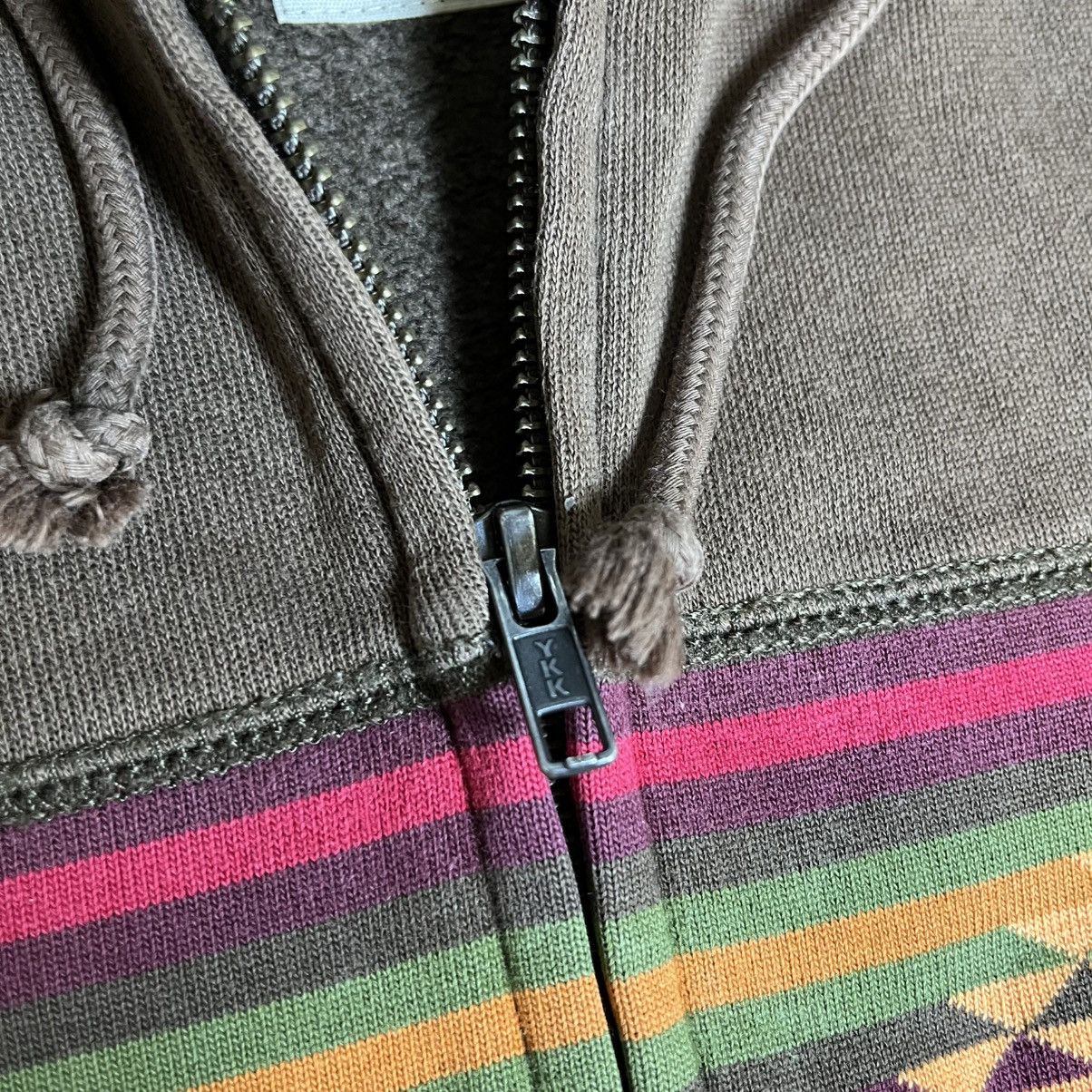 Japanese Brand Vtg Levi’s Faux Fur Tribal Zip Hoodie – Rare Outdoor Style Size US L / EU 52-54 / 3 - 7 Thumbnail