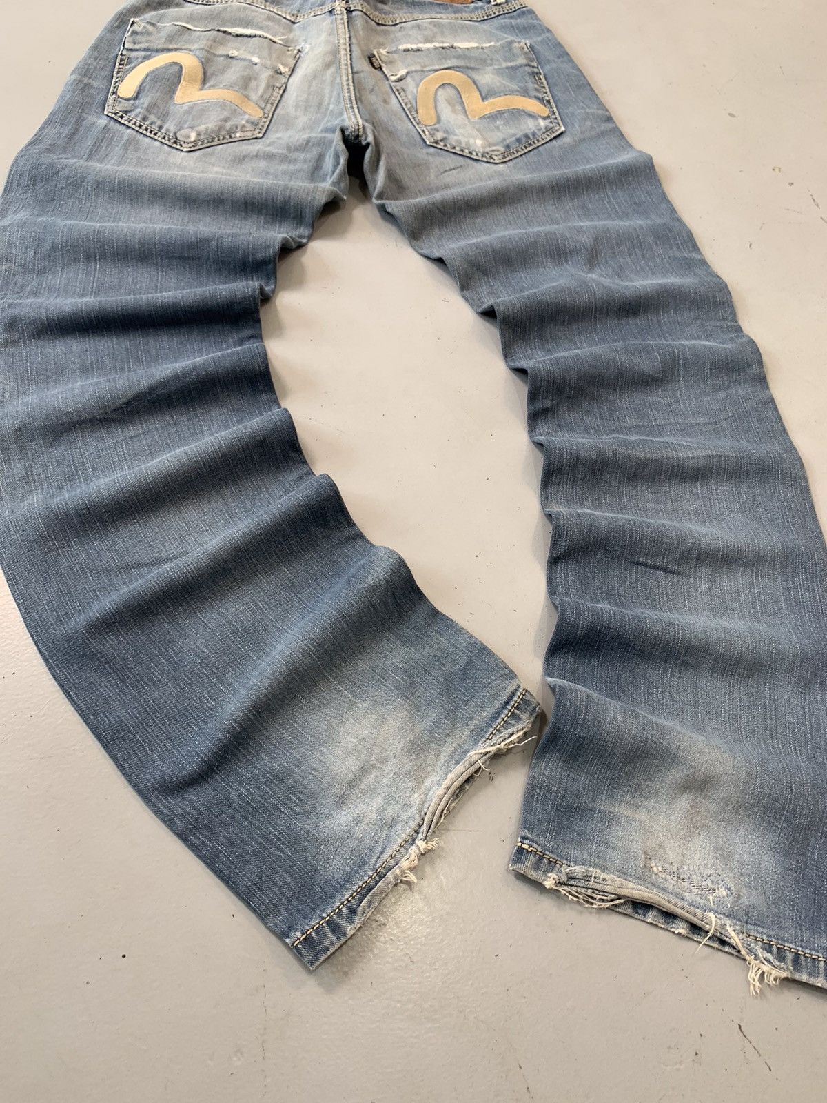 Japanese Brand Vintage Evisu inspired denim Size US 32 / EU 48 - 4 Thumbnail