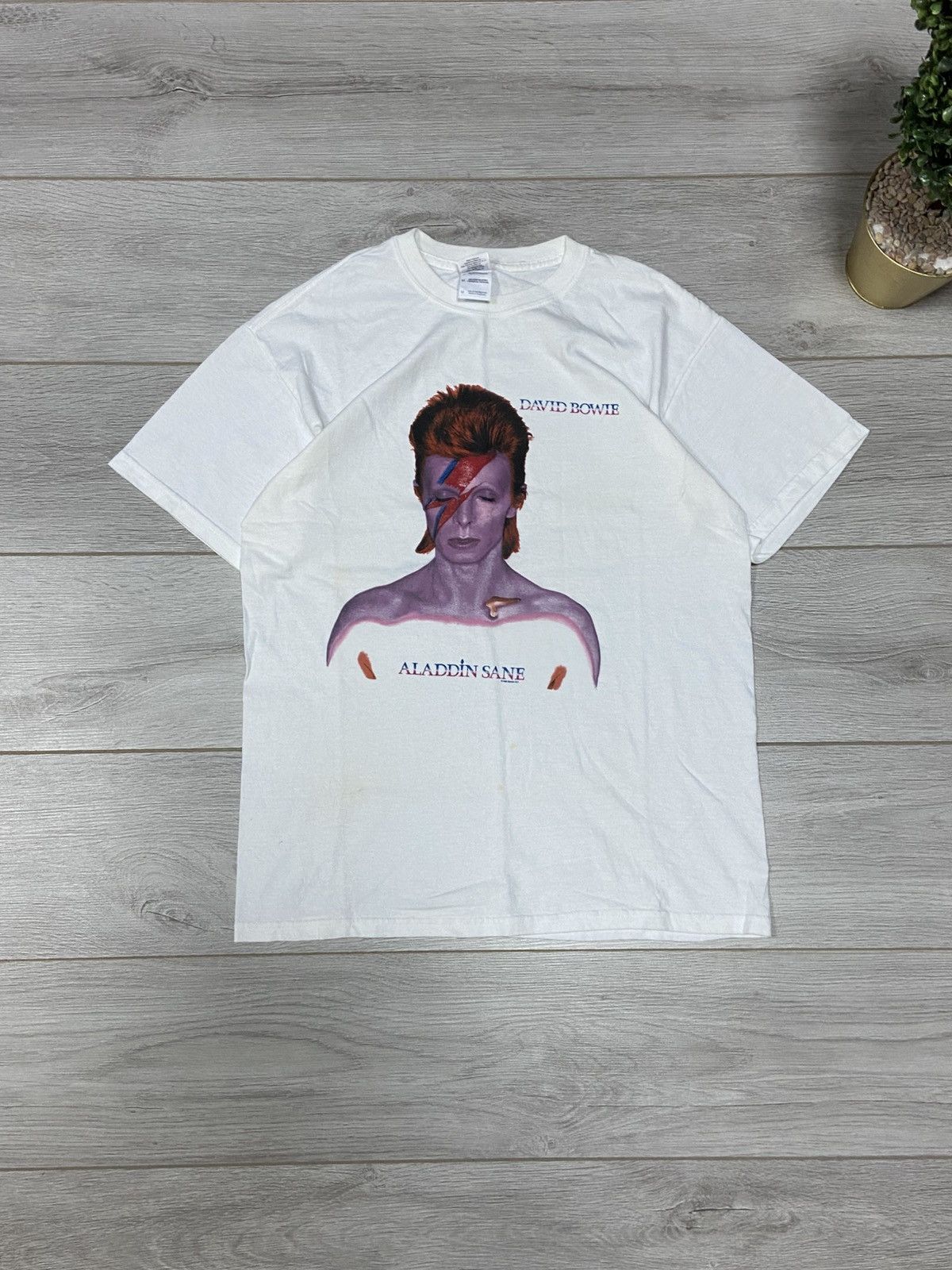 Band Tees Rare Vintage David Bowie Aladdin Sane 1998 T-Shirt Size US M / EU 48-50 / 2 - 1 Thumbnail